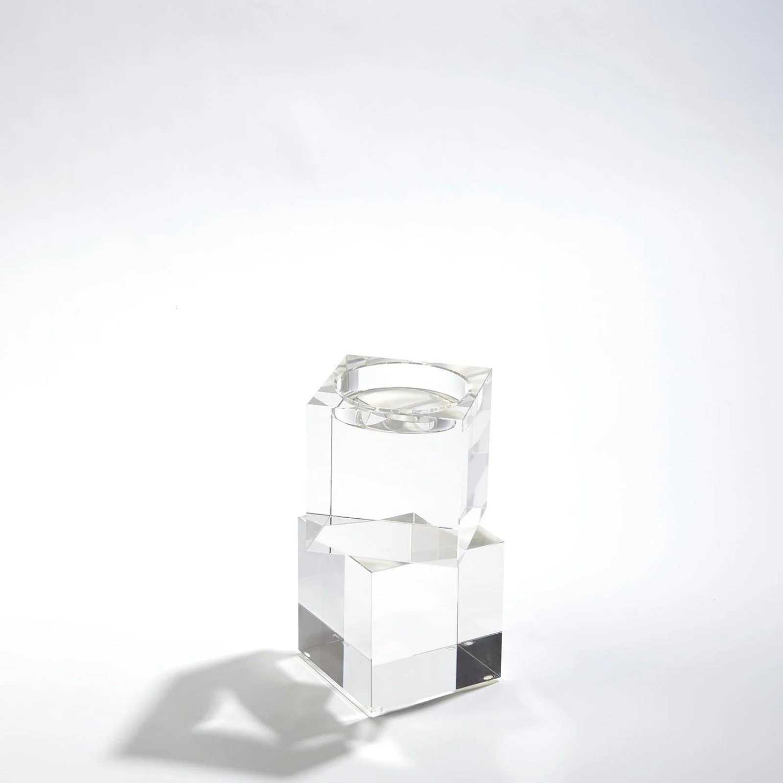 Global Views Escalier Pillar Candle Holder - Image 3