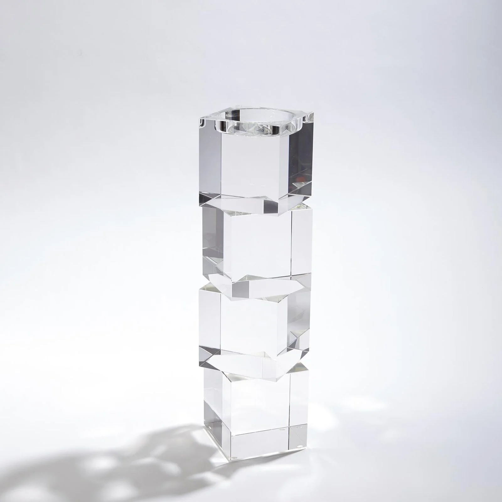 Global Views Escalier Pillar Candle Holder - Image 5