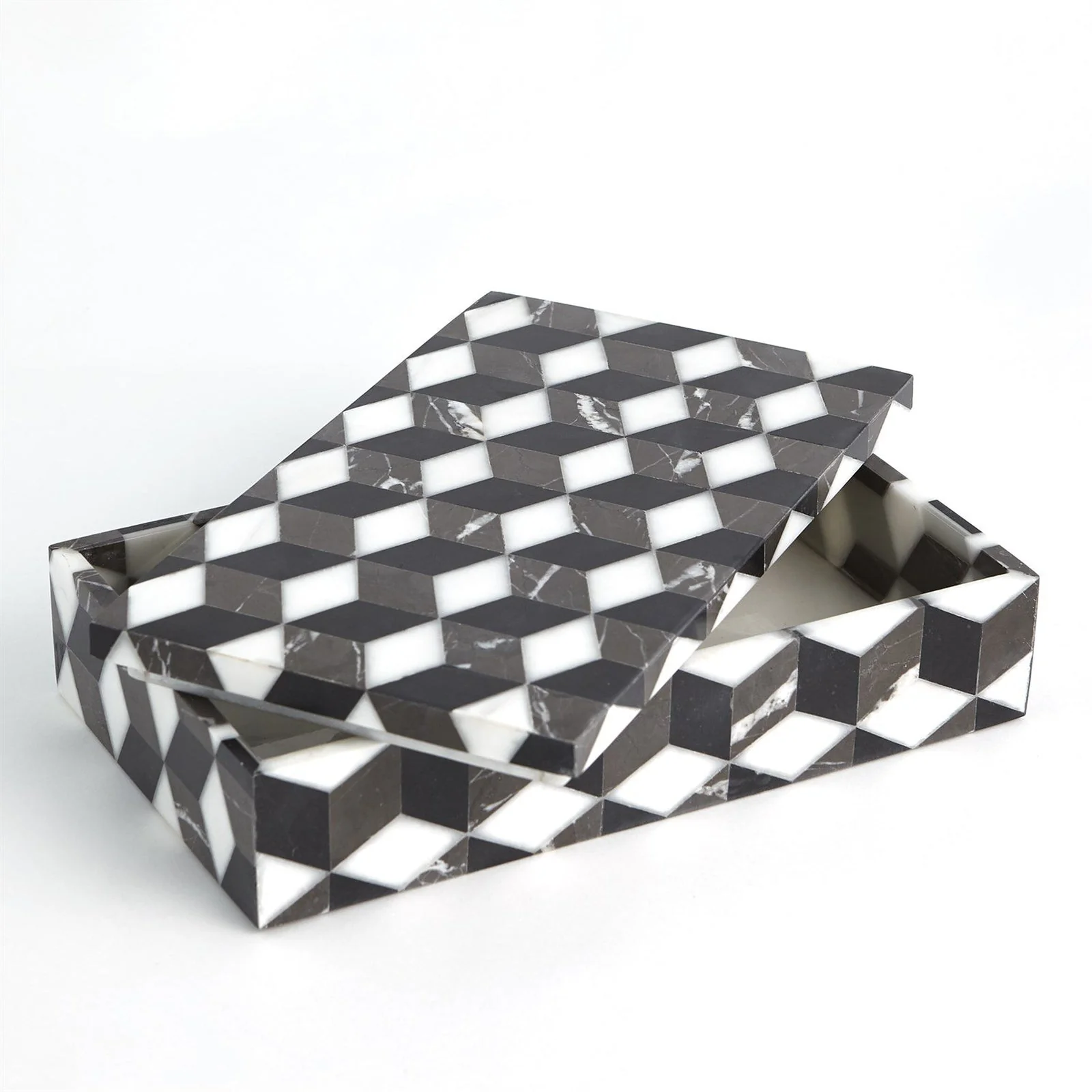 Global Views Escher Marble Box - Image 2