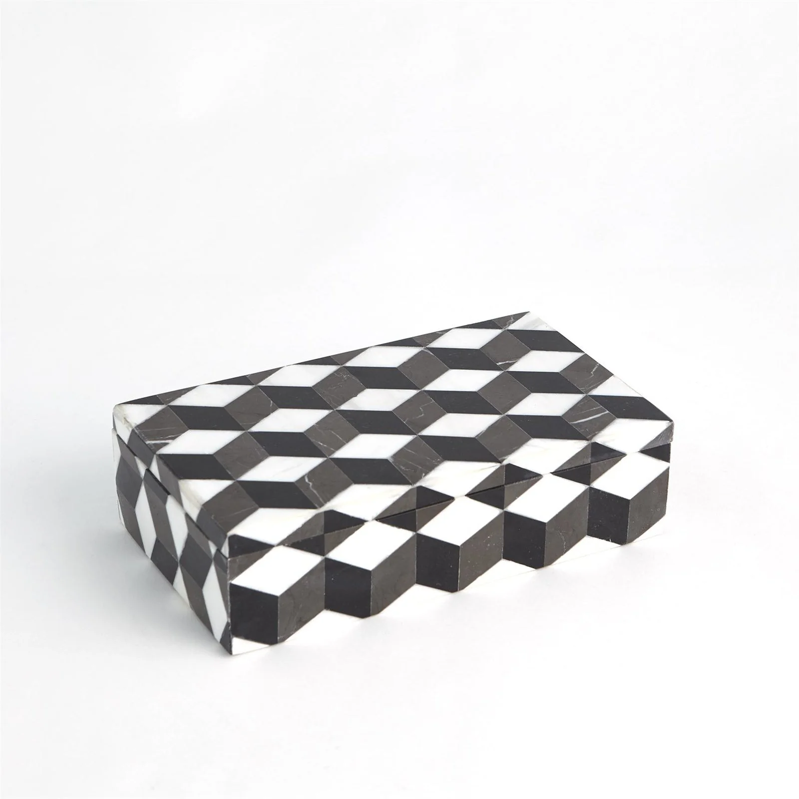 Global Views Escher Marble Box - Image 3