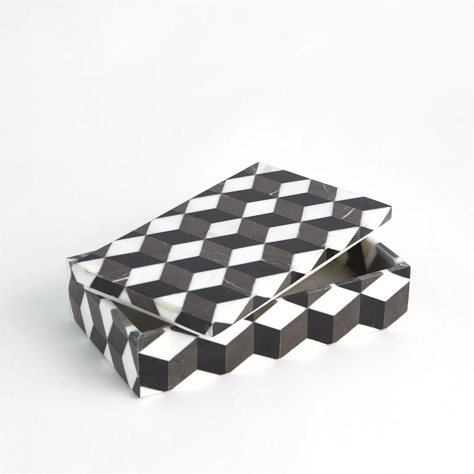 Global Views Escher Marble Box - Image 4