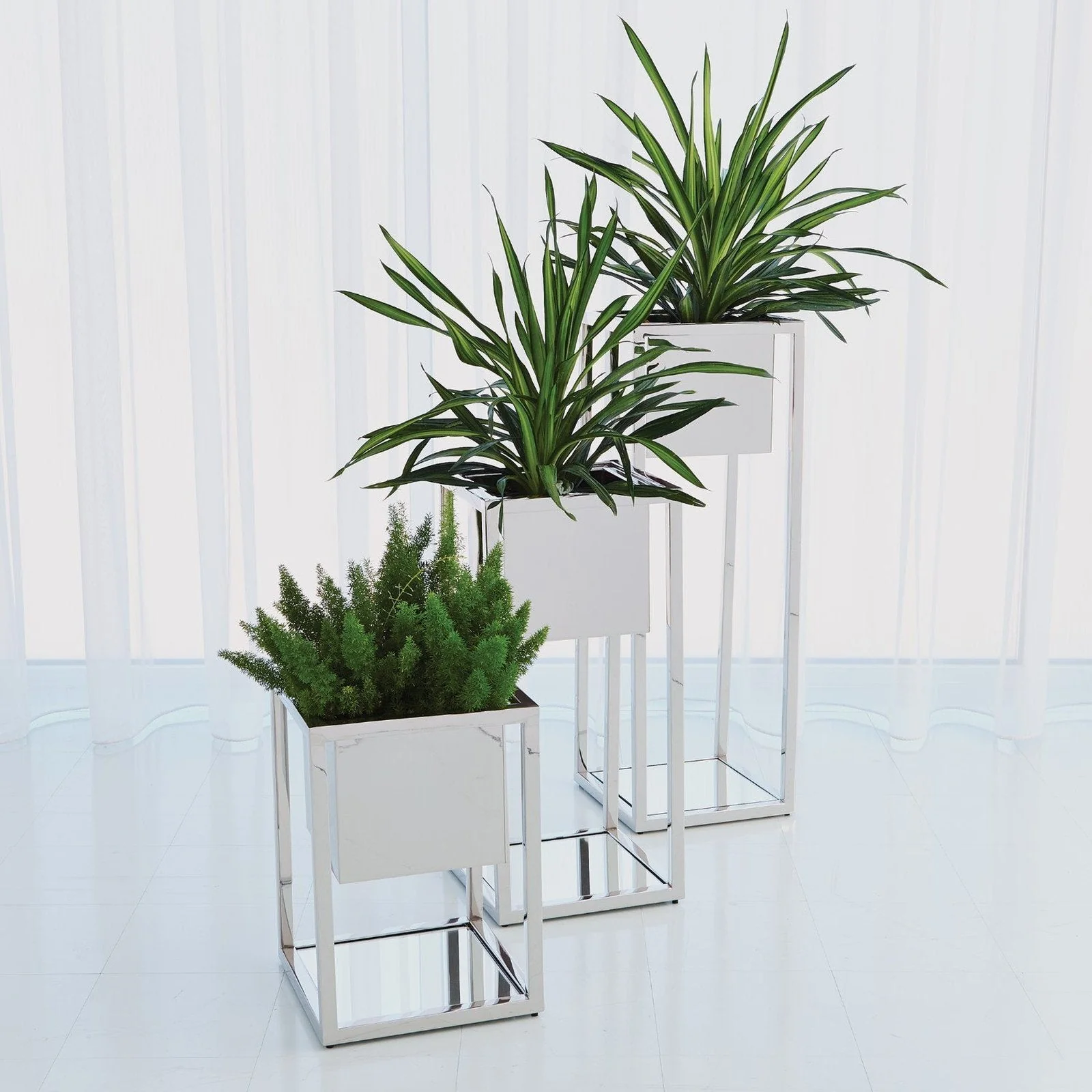 Global Views Escher Pedestal/Planter - Image 3