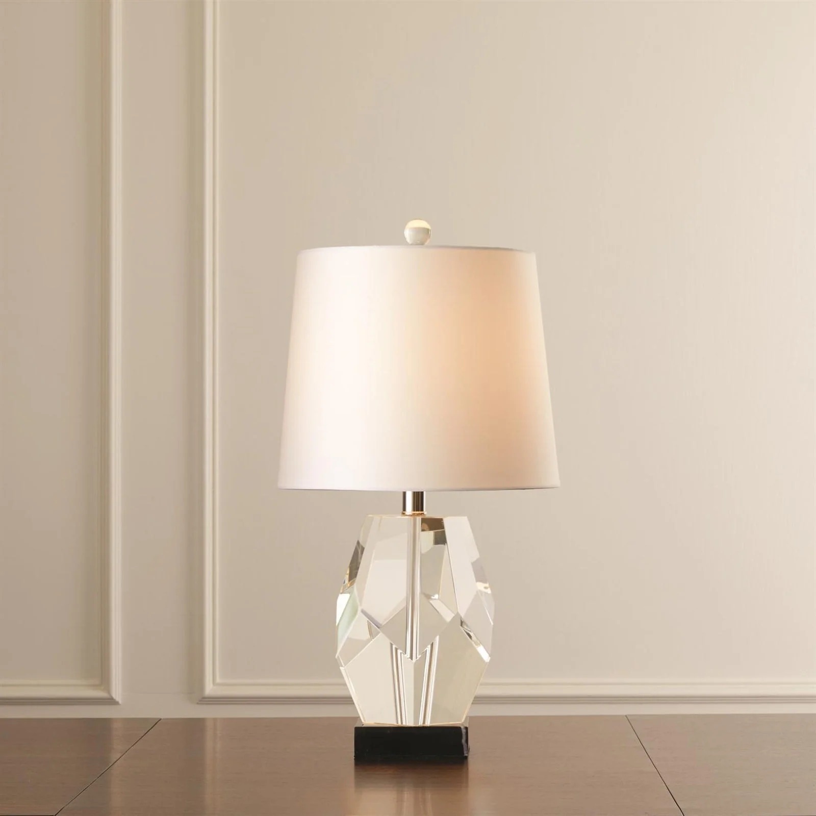 Global Views Facet Block Lamp - Image 2