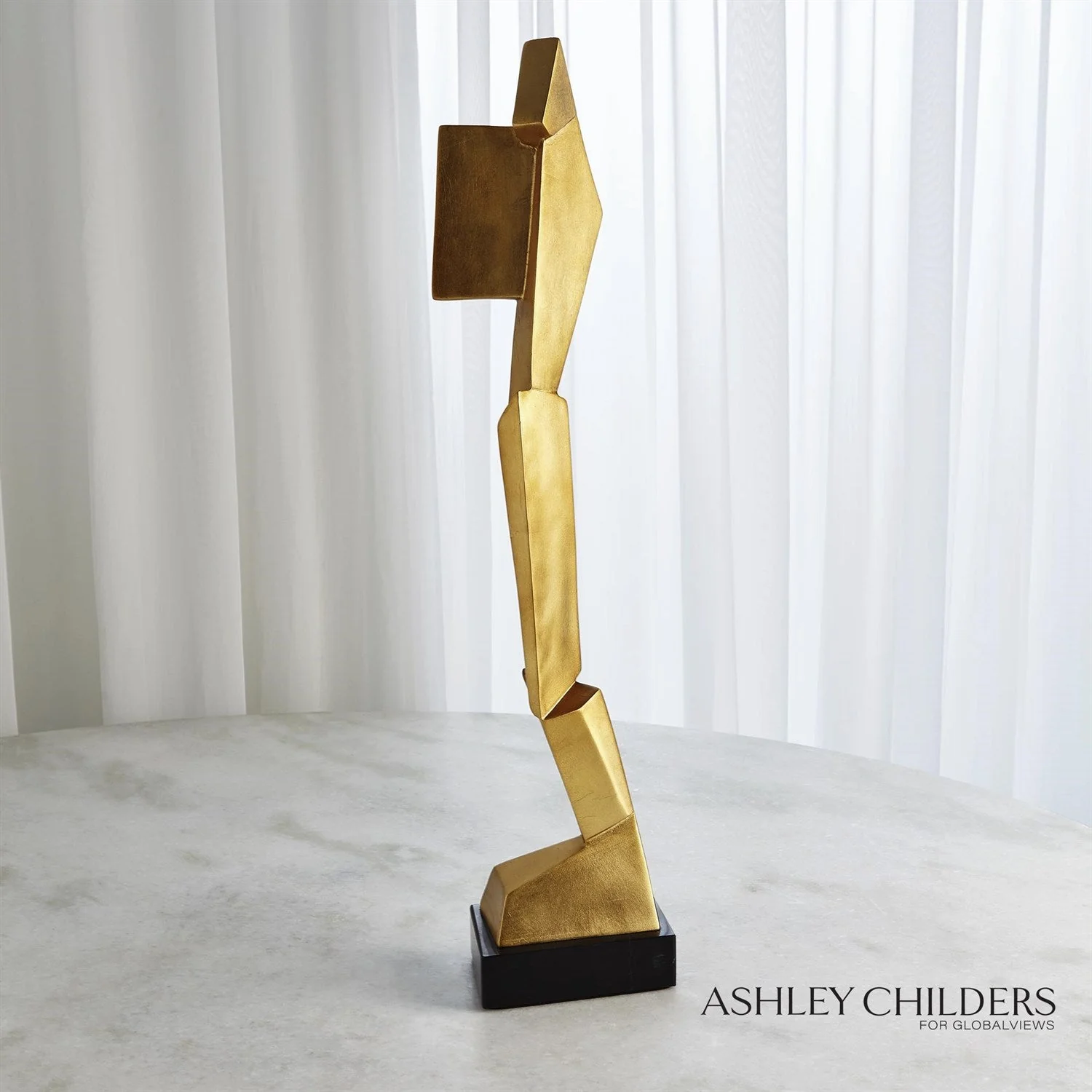 Global Views Facet Sculpture by Ashley Childers - Image 13