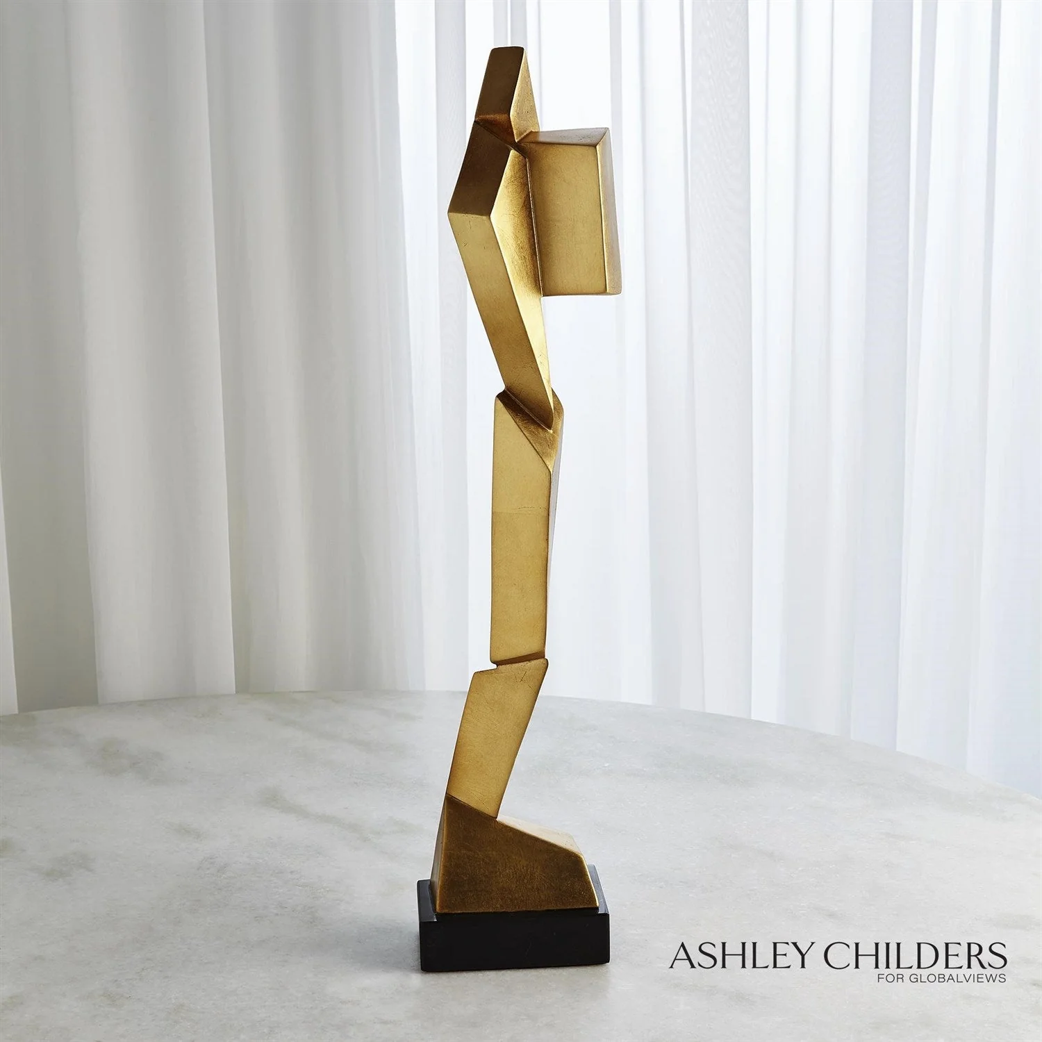Global Views Facet Sculpture by Ashley Childers - Image 14