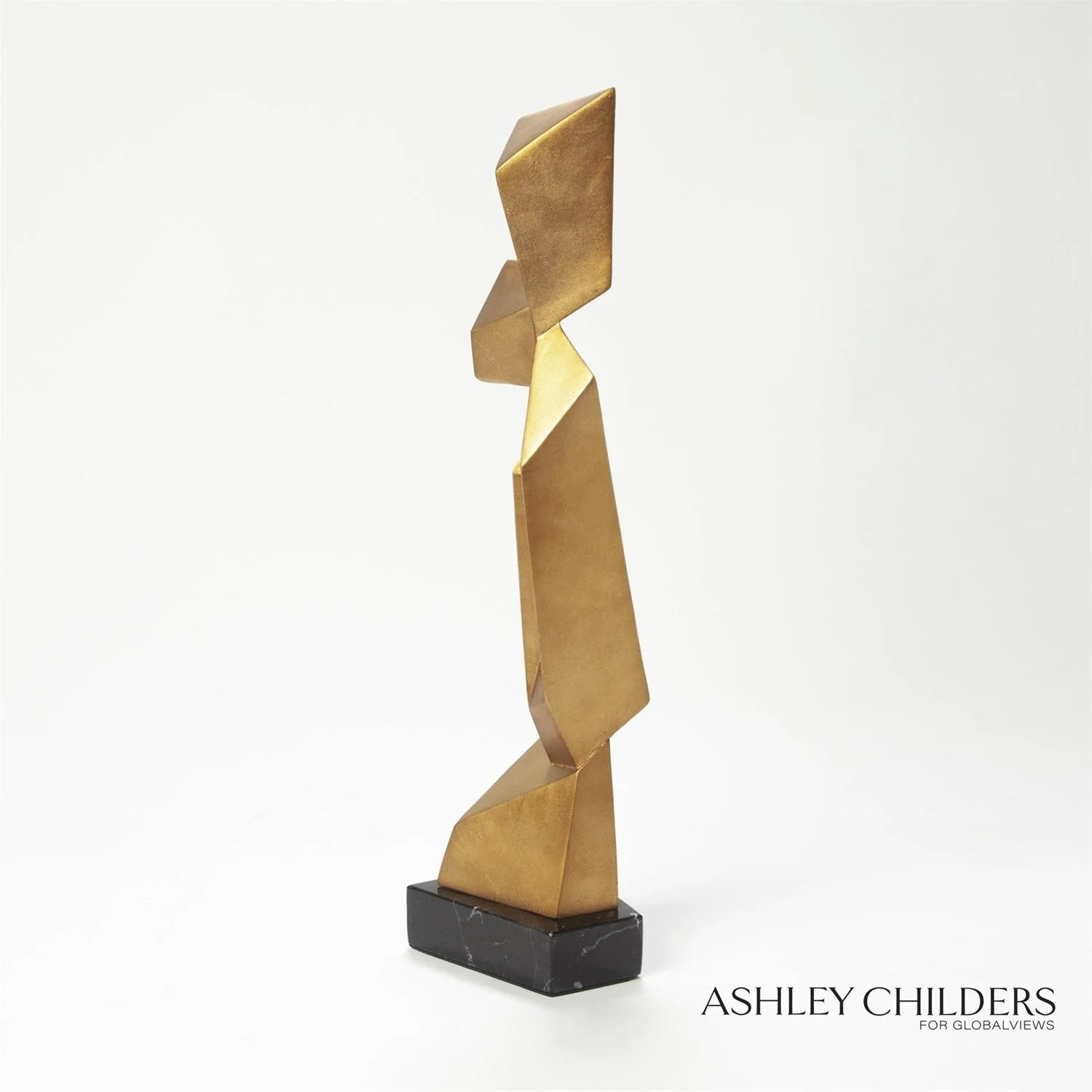 Global Views Facet Sculpture by Ashley Childers - Image 7