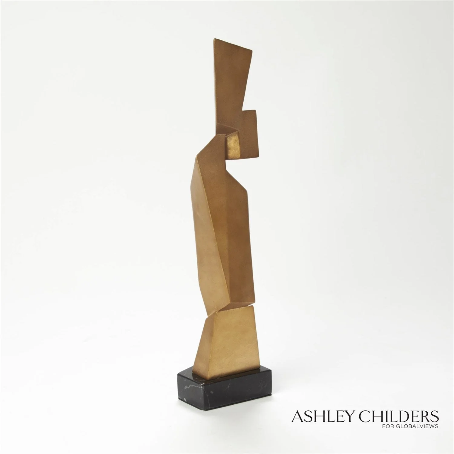 Global Views Facet Sculpture by Ashley Childers - Image 8