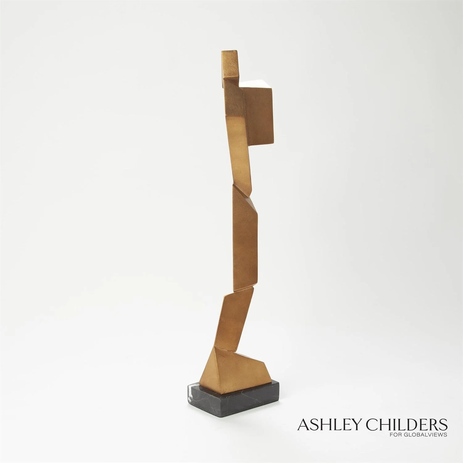 Global Views Facet Sculpture by Ashley Childers - Image 9