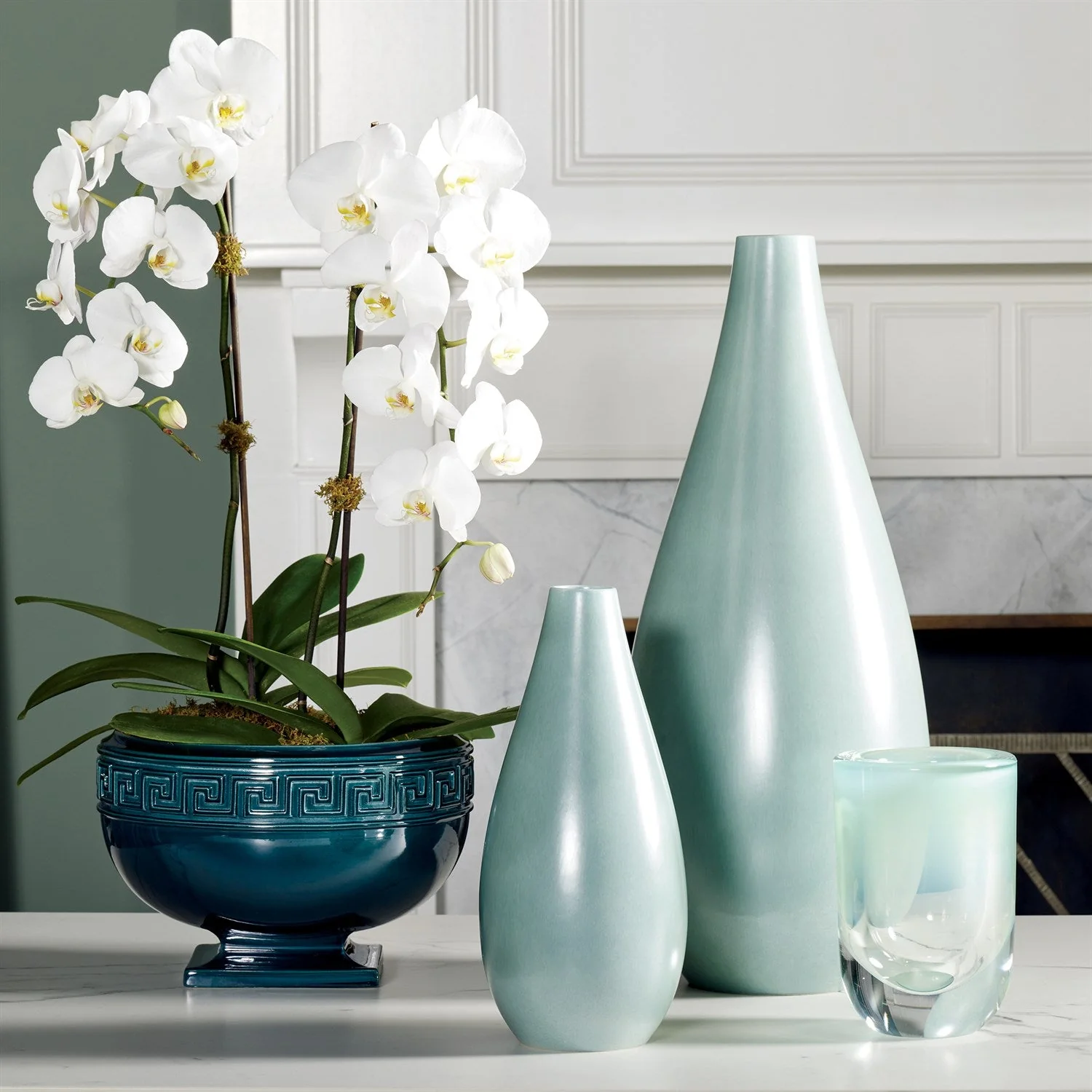 Global Views Feathered Vase - Image 2