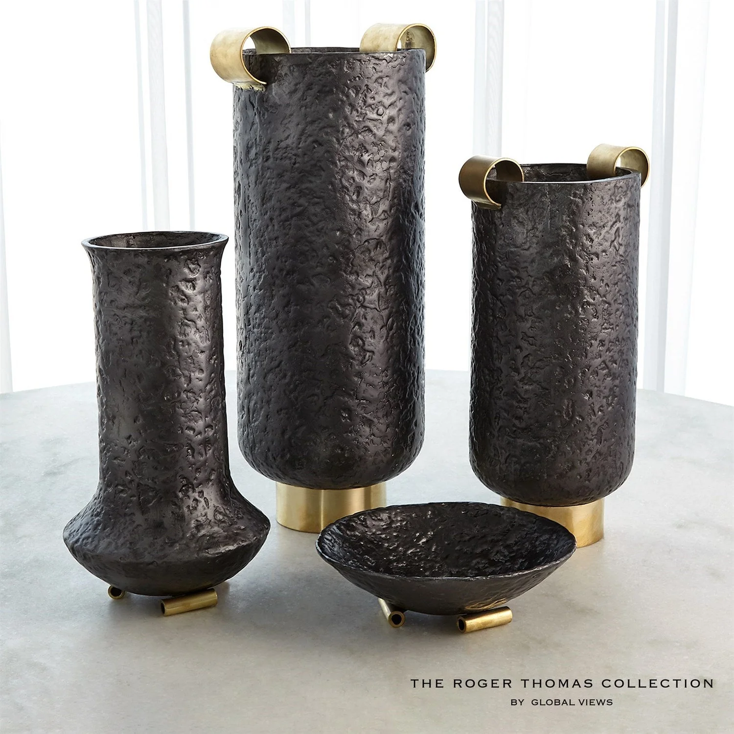 Global Views Ferro Vase Clearance - Image 2