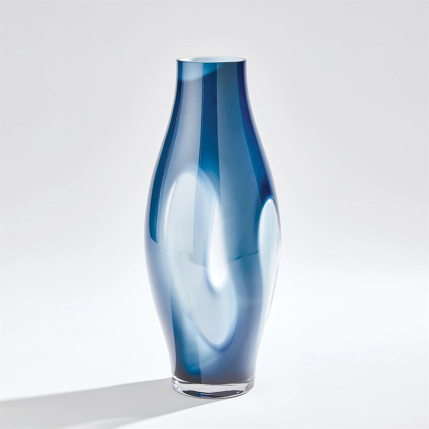 Global Views Fly Through Vase - Night Blue - Image 6