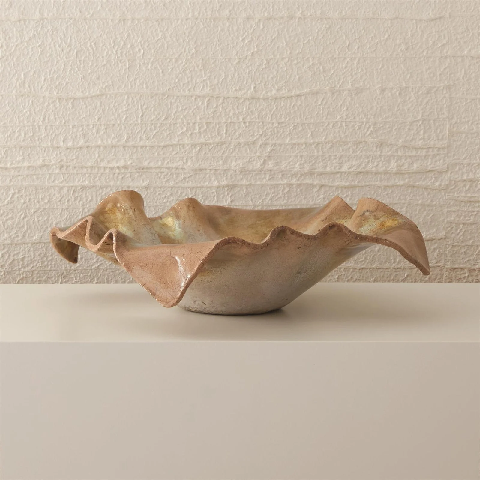 Global Views Folded Ripple Bowl-Raku - Image 5