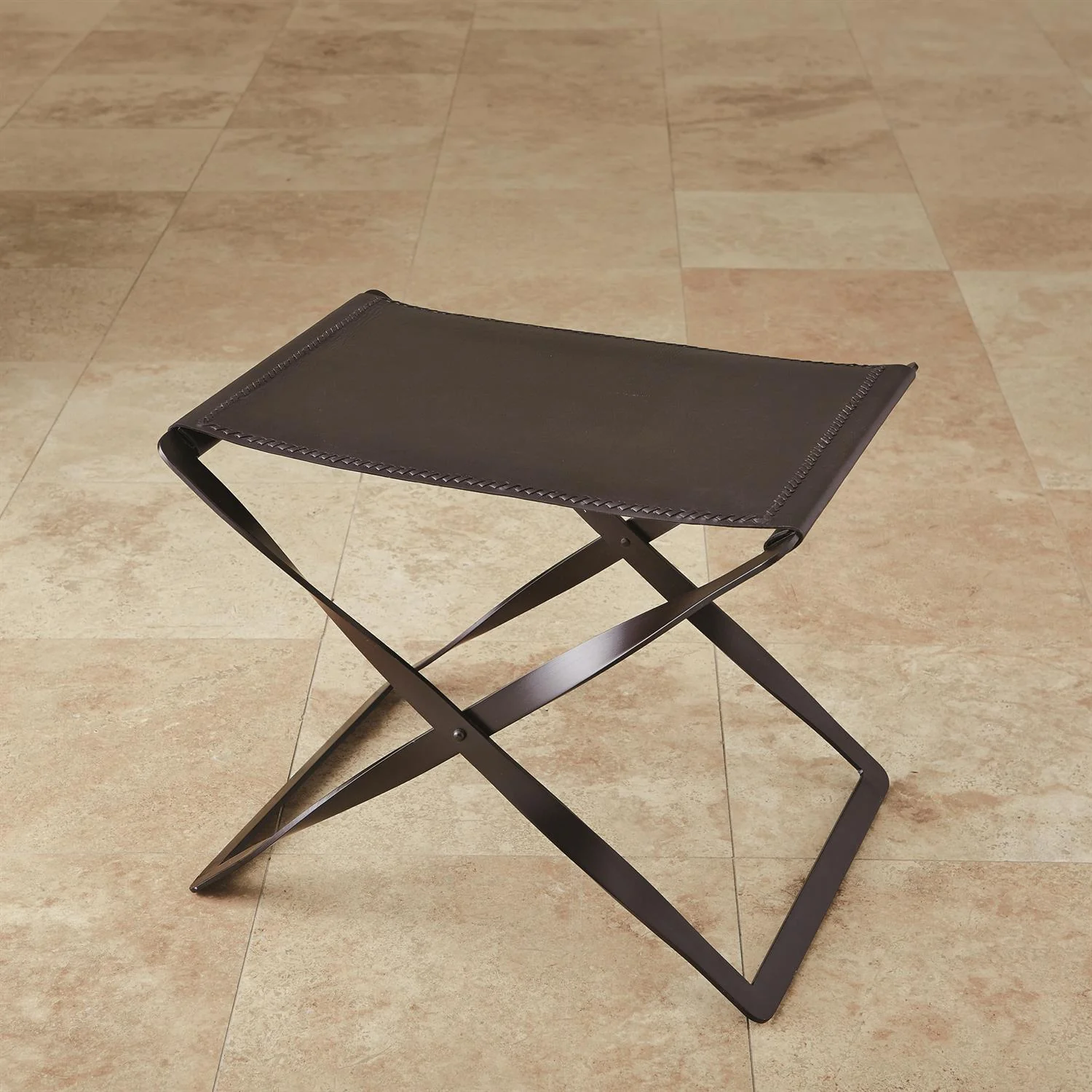 Global Views Folding Stool - Image 4