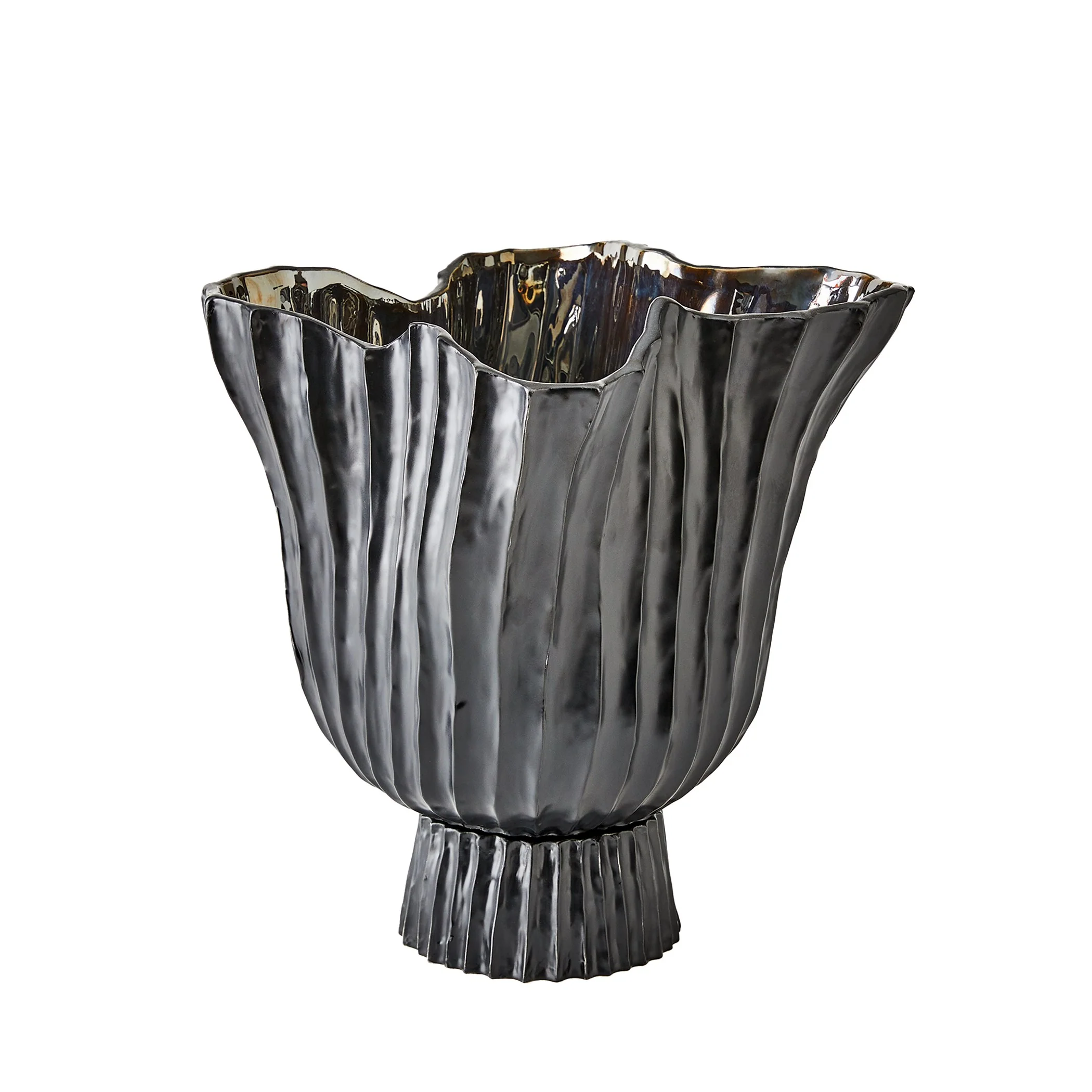 Global Views Folha Footed Vase - Image 12