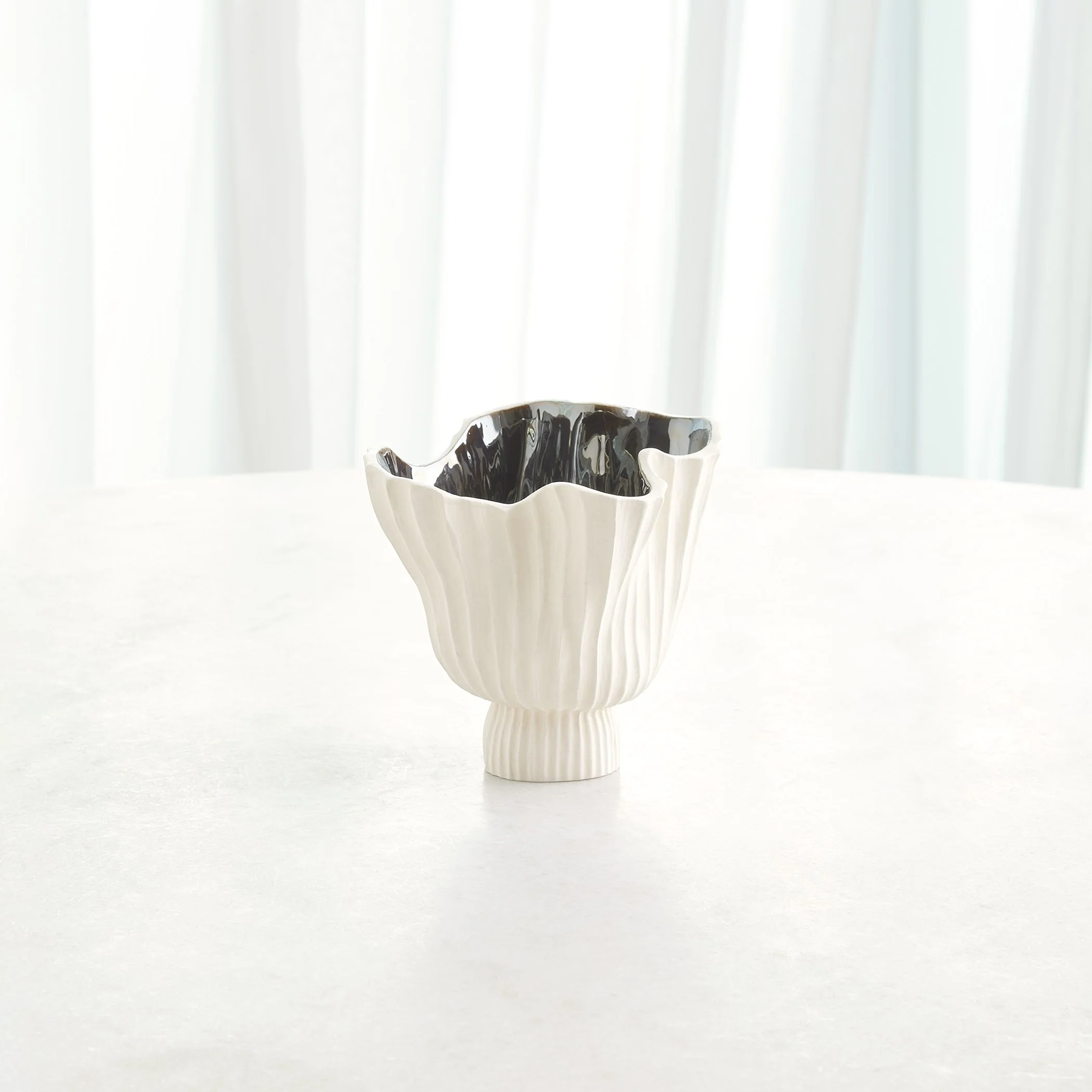 Global Views Folha Footed Vase - Image 15