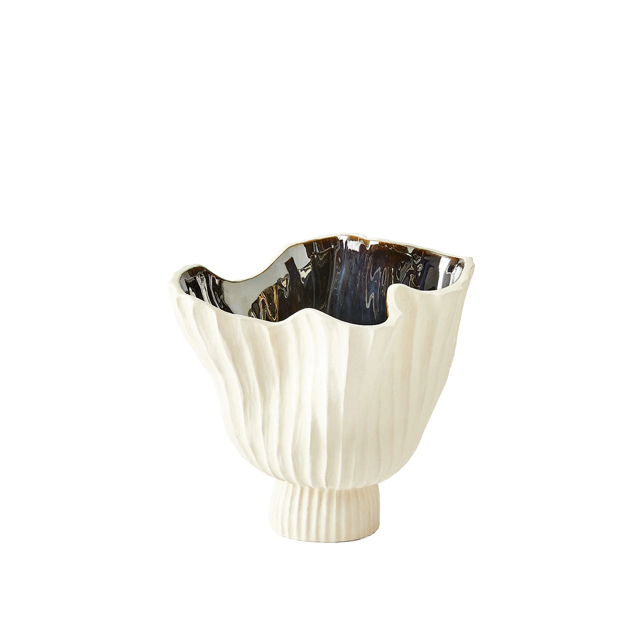 Global Views Folha Footed Vase - Image 20