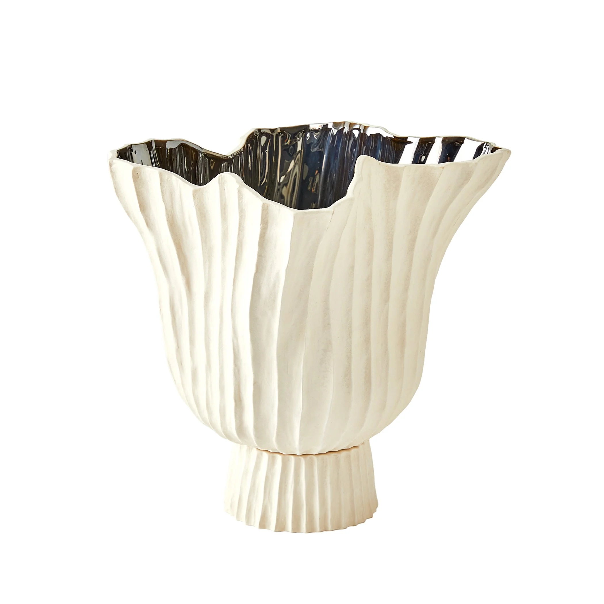 Global Views Folha Footed Vase - Image 23