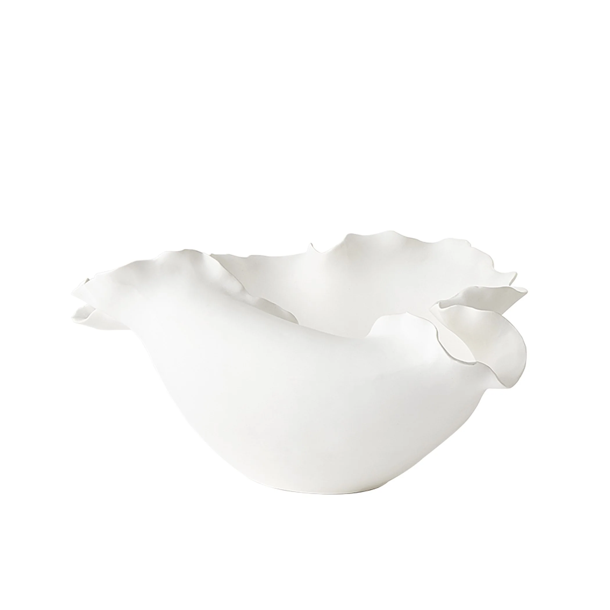 Global Views Folios Bowl Matte White - Image 15