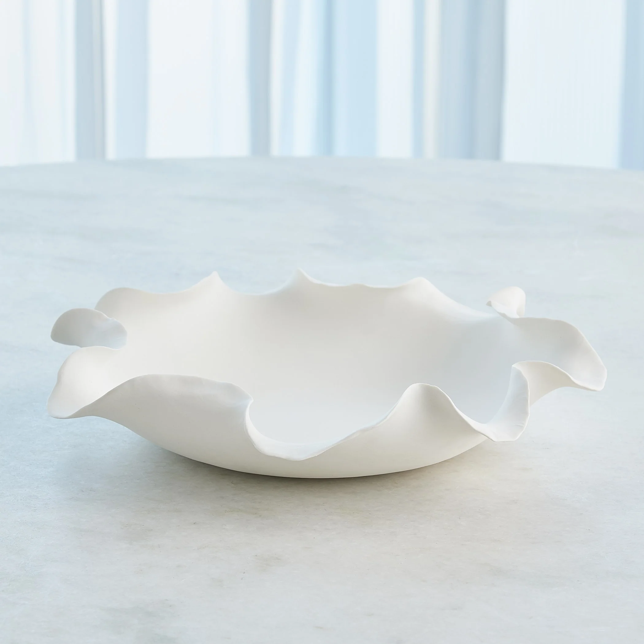 Global Views Folios Bowl Matte White - Image 4