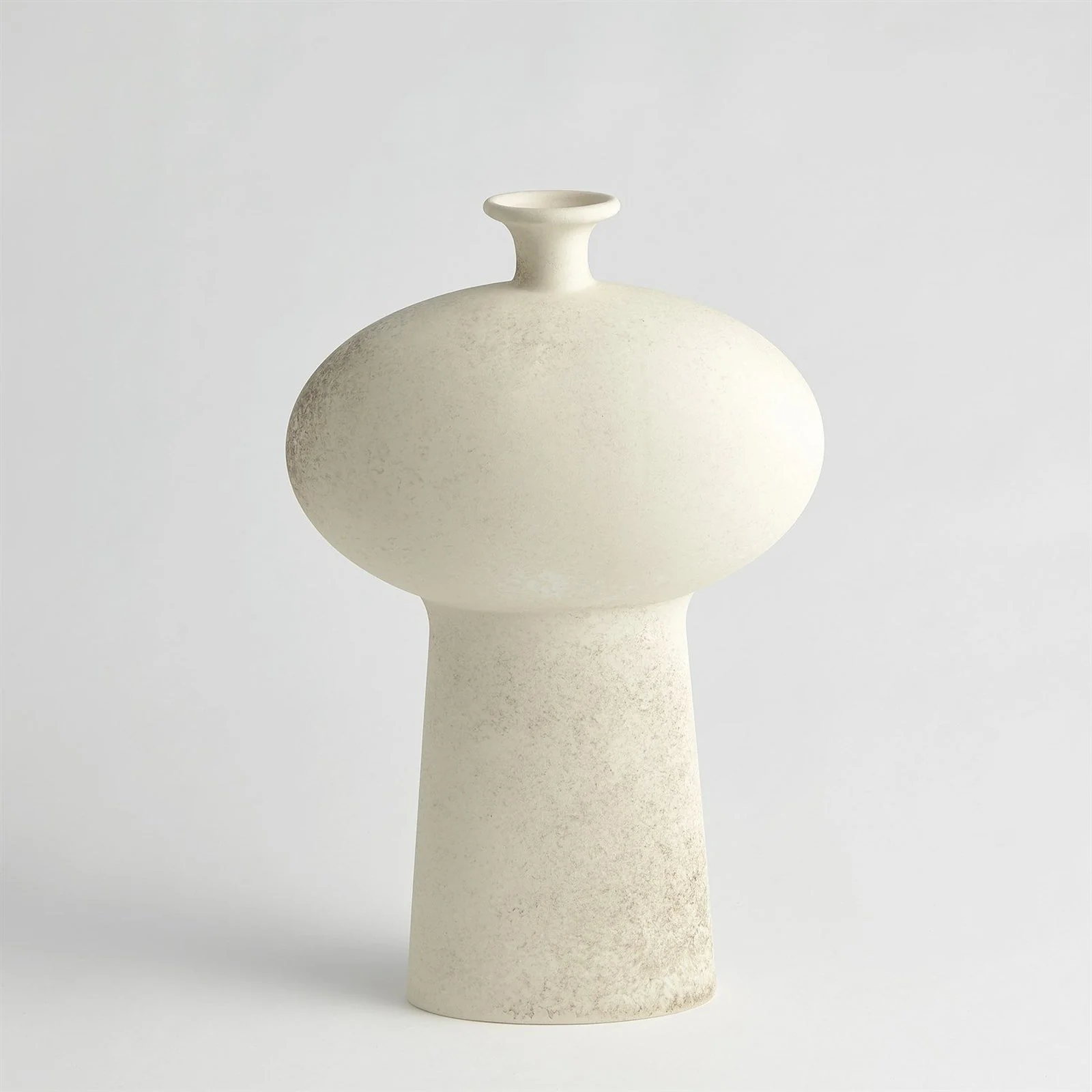 Global Views Folk Vase - Ivory - Image 3
