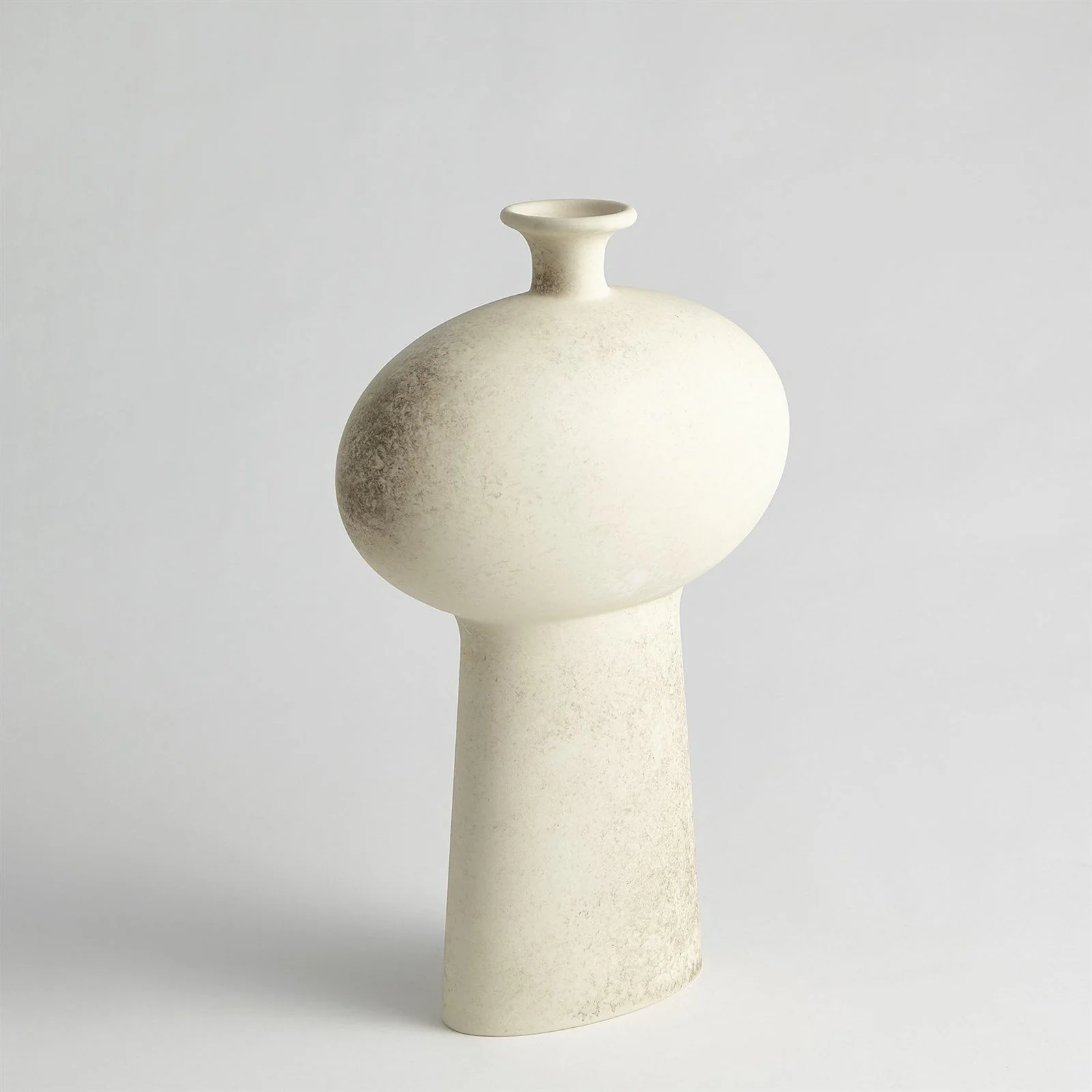 Global Views Folk Vase - Ivory - Image 4