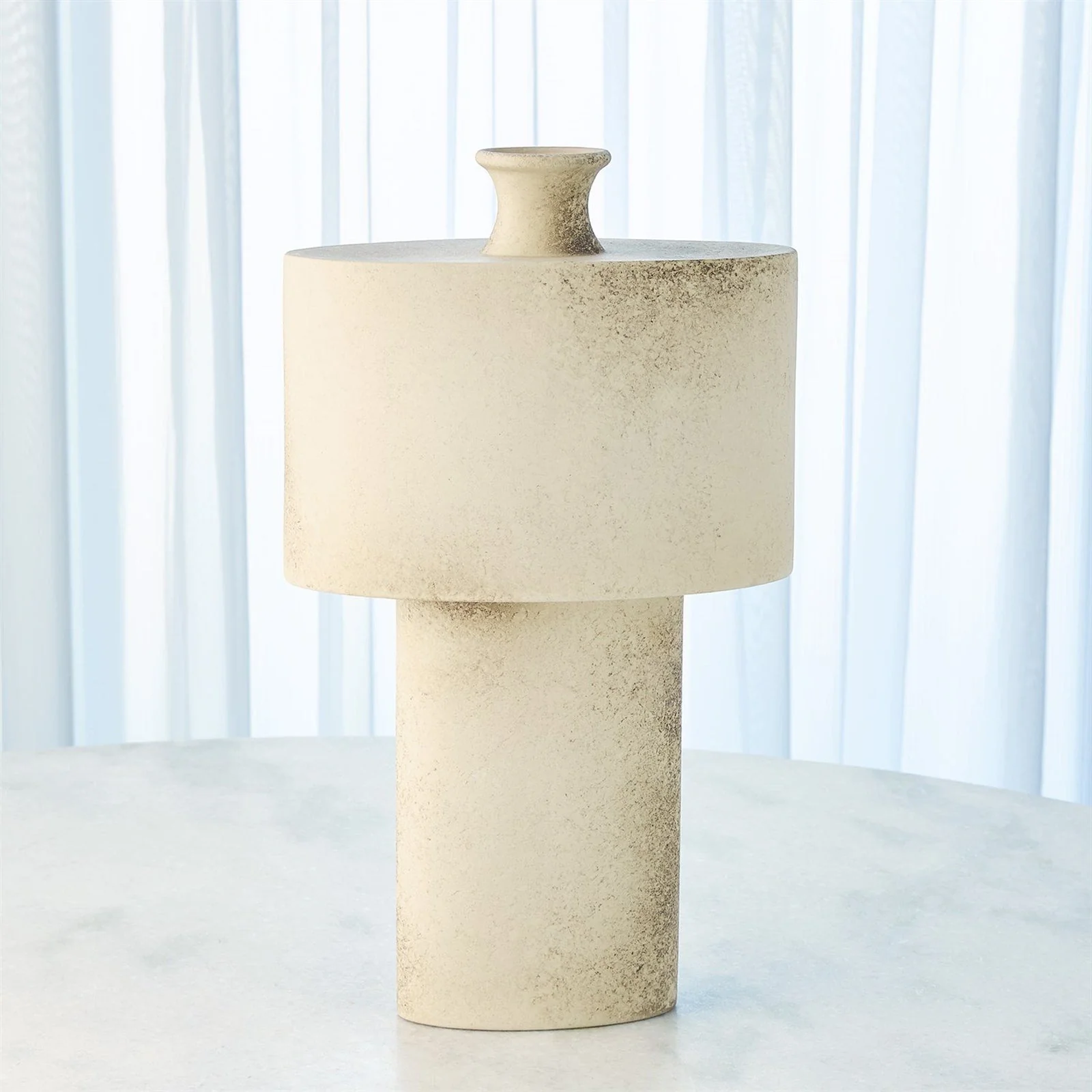 Global Views Folk Vase - Ivory - Image 8