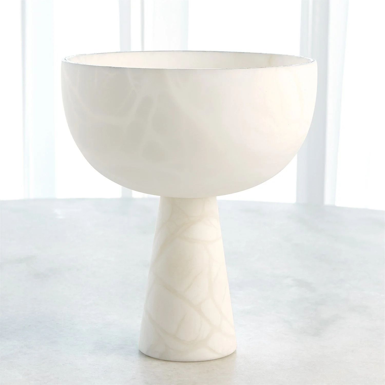 Global Views Footed Alabaster Bowl - Image 3