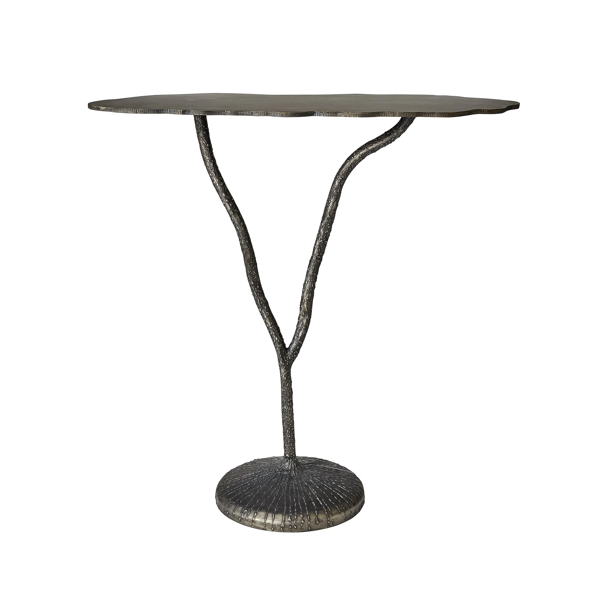 Global Views Forest Blossom Console-Natural Iron - Image 6