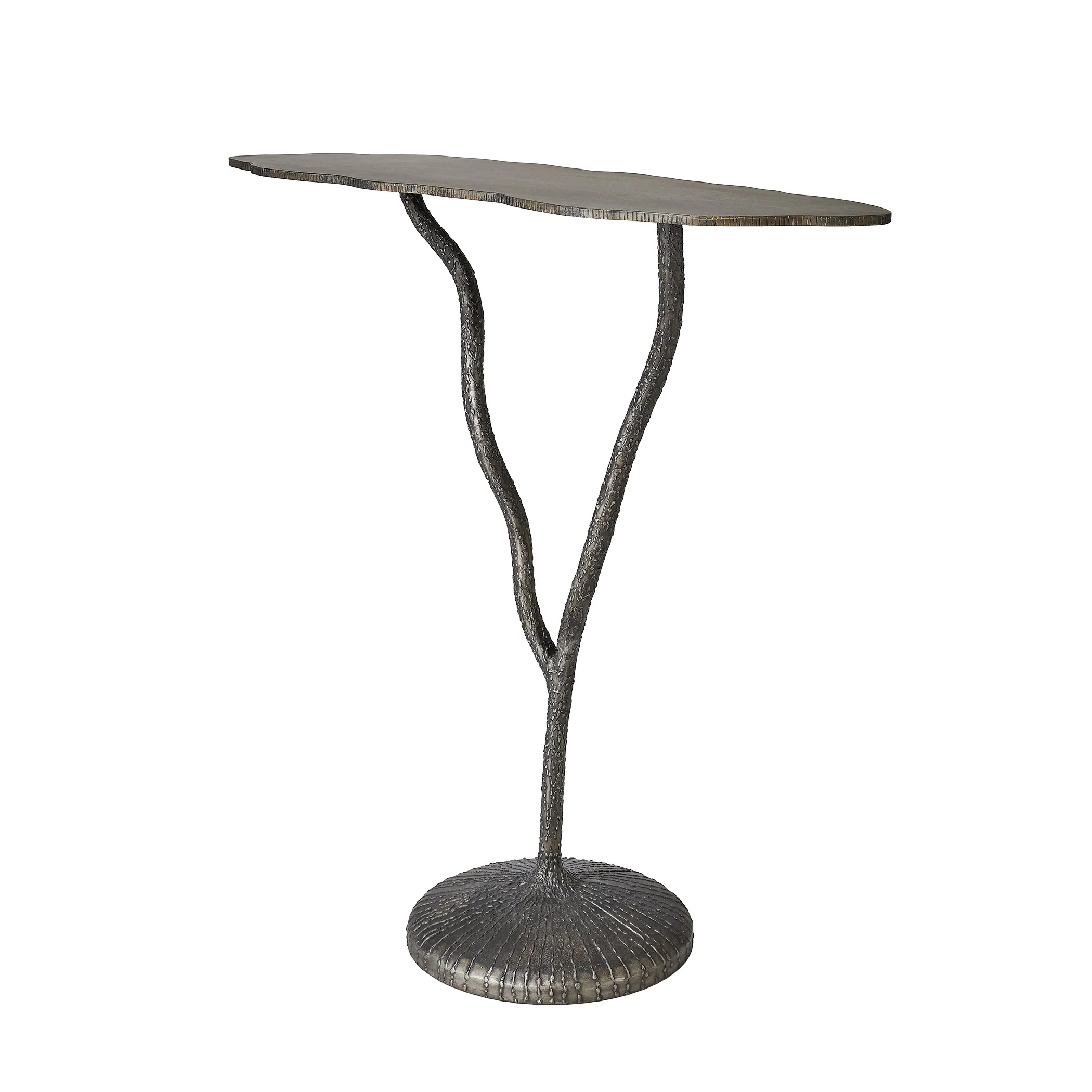 Global Views Forest Blossom Console-Natural Iron - Image 7