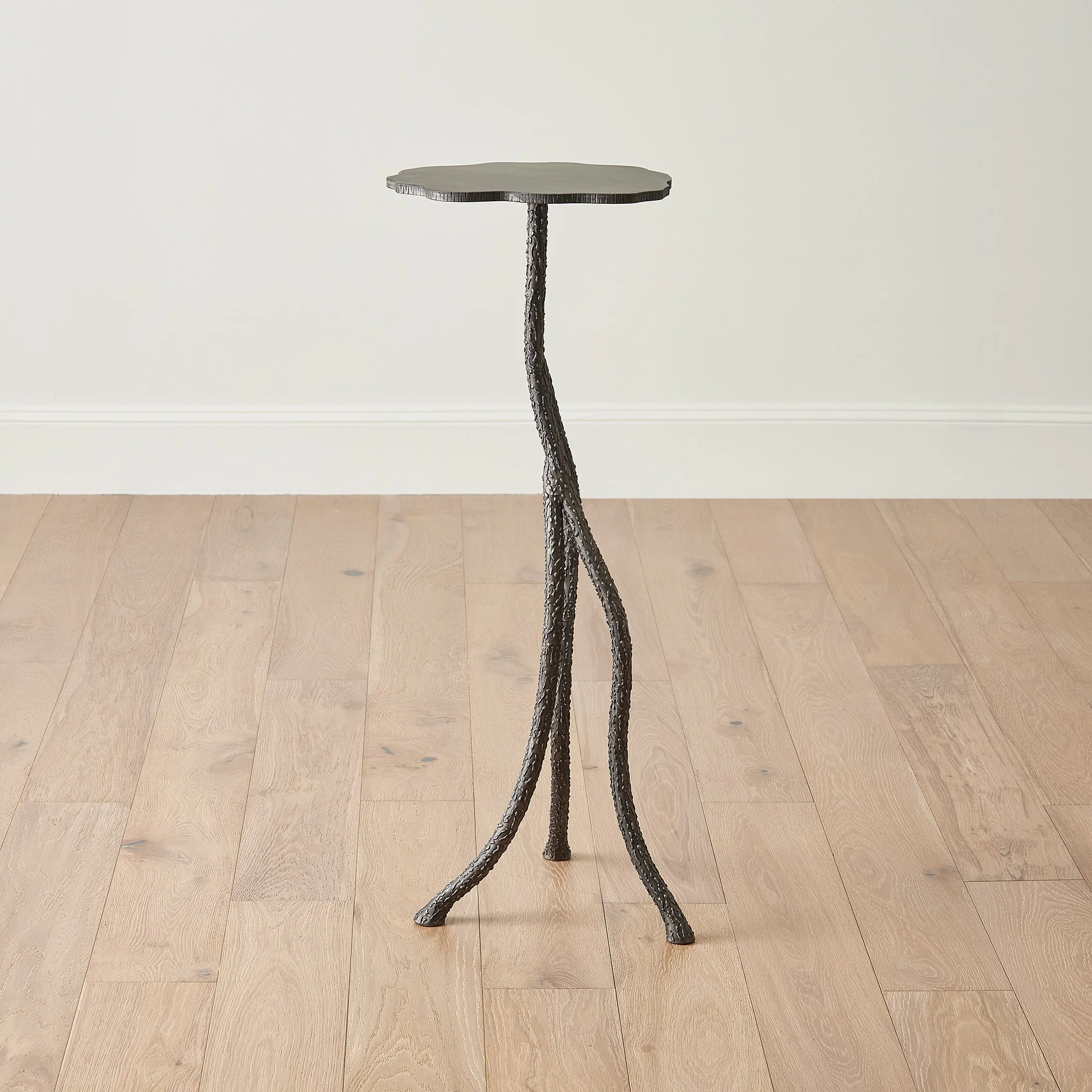 Global Views Forest Blossom Pedestal Natural Iron - Image 2