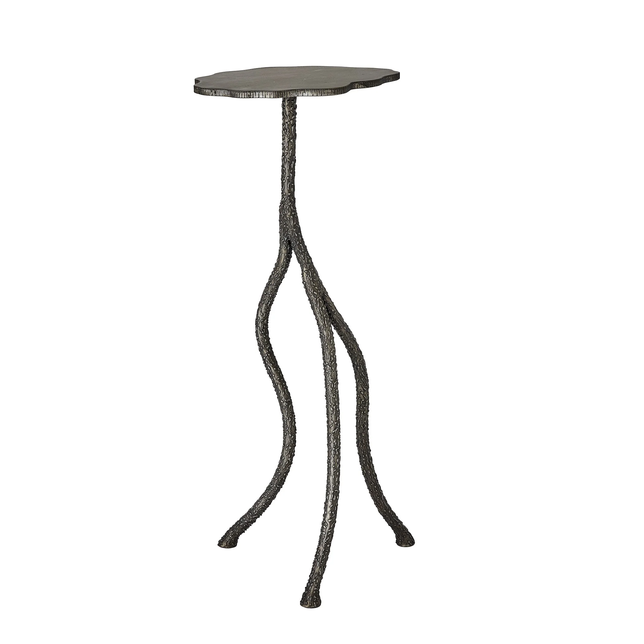 Global Views Forest Blossom Pedestal Natural Iron - Image 7