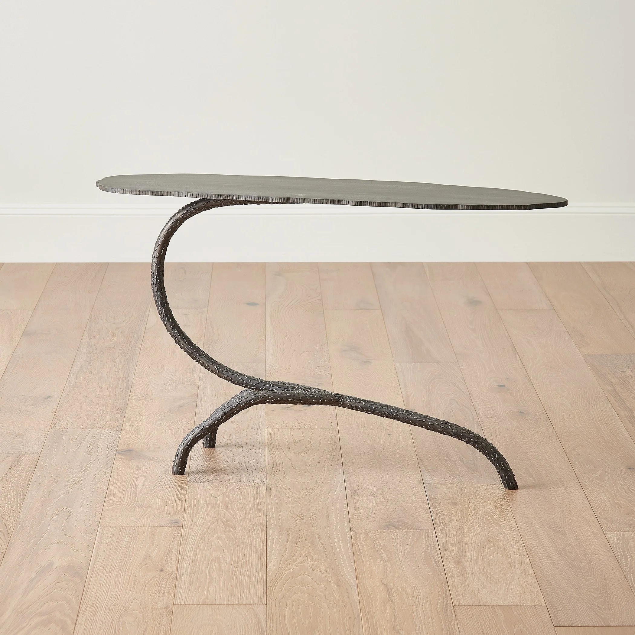 Global Views Forest Blossom Side Table-Natural Iron - Image 3