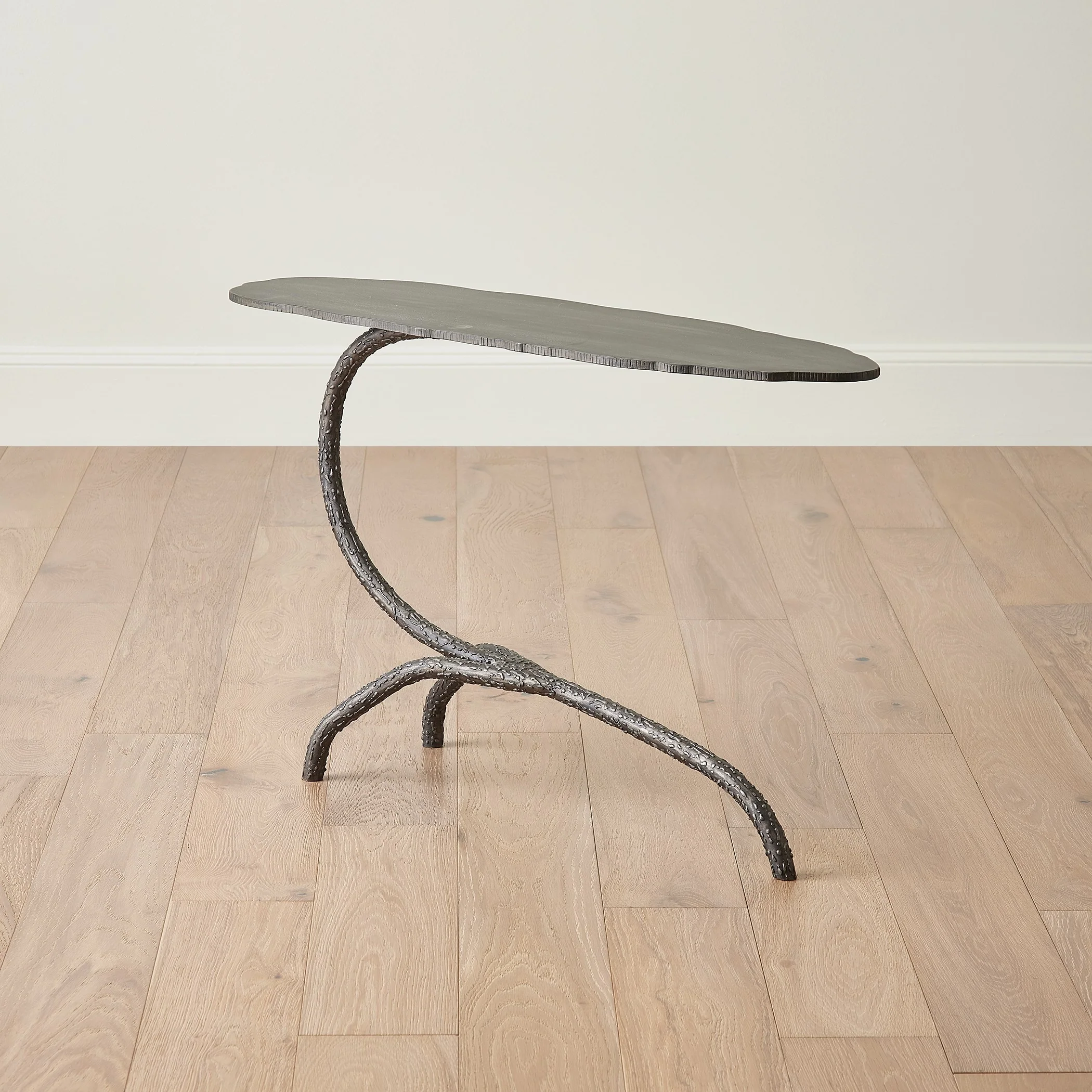 Global Views Forest Blossom Side Table-Natural Iron - Image 4