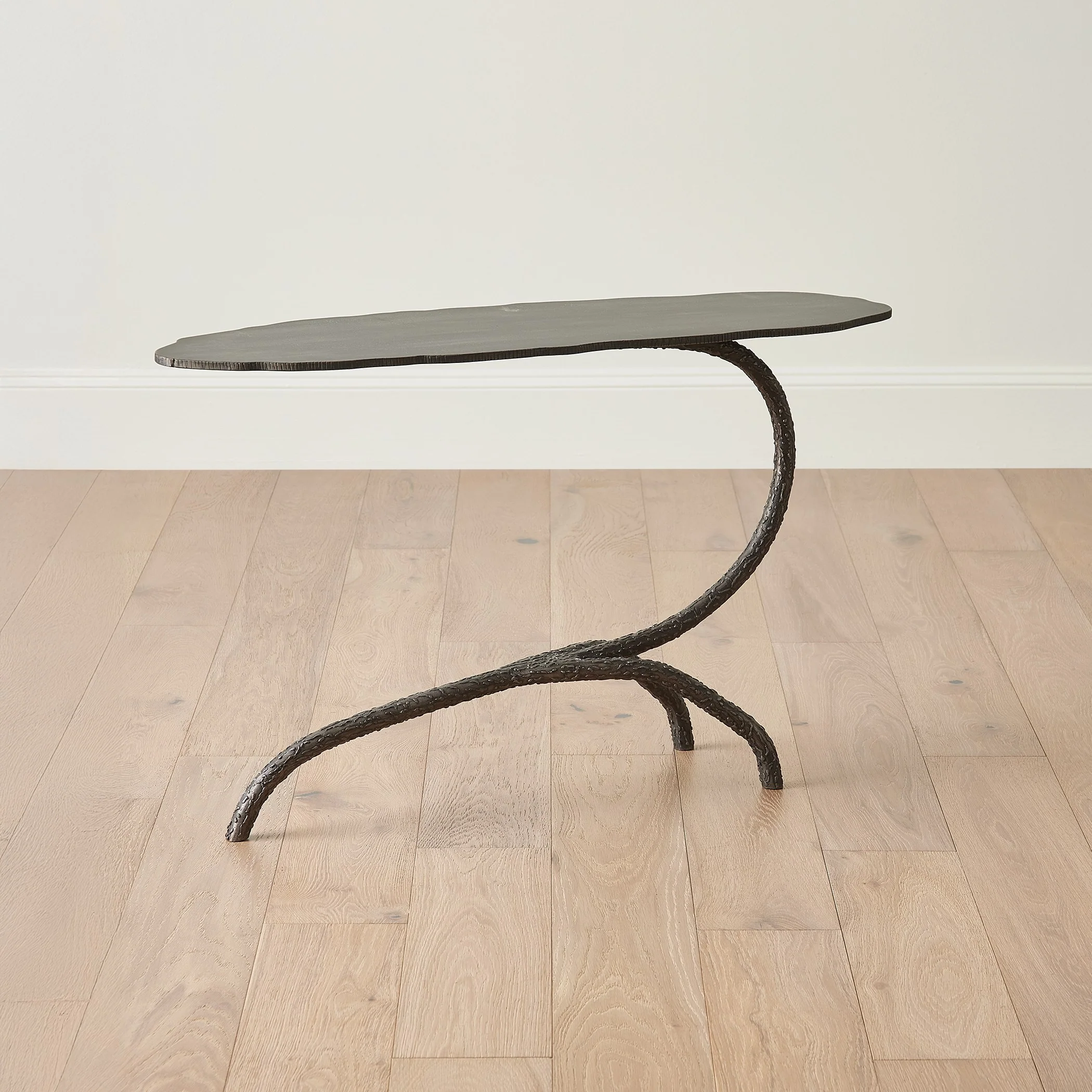 Global Views Forest Blossom Side Table-Natural Iron - Image 5