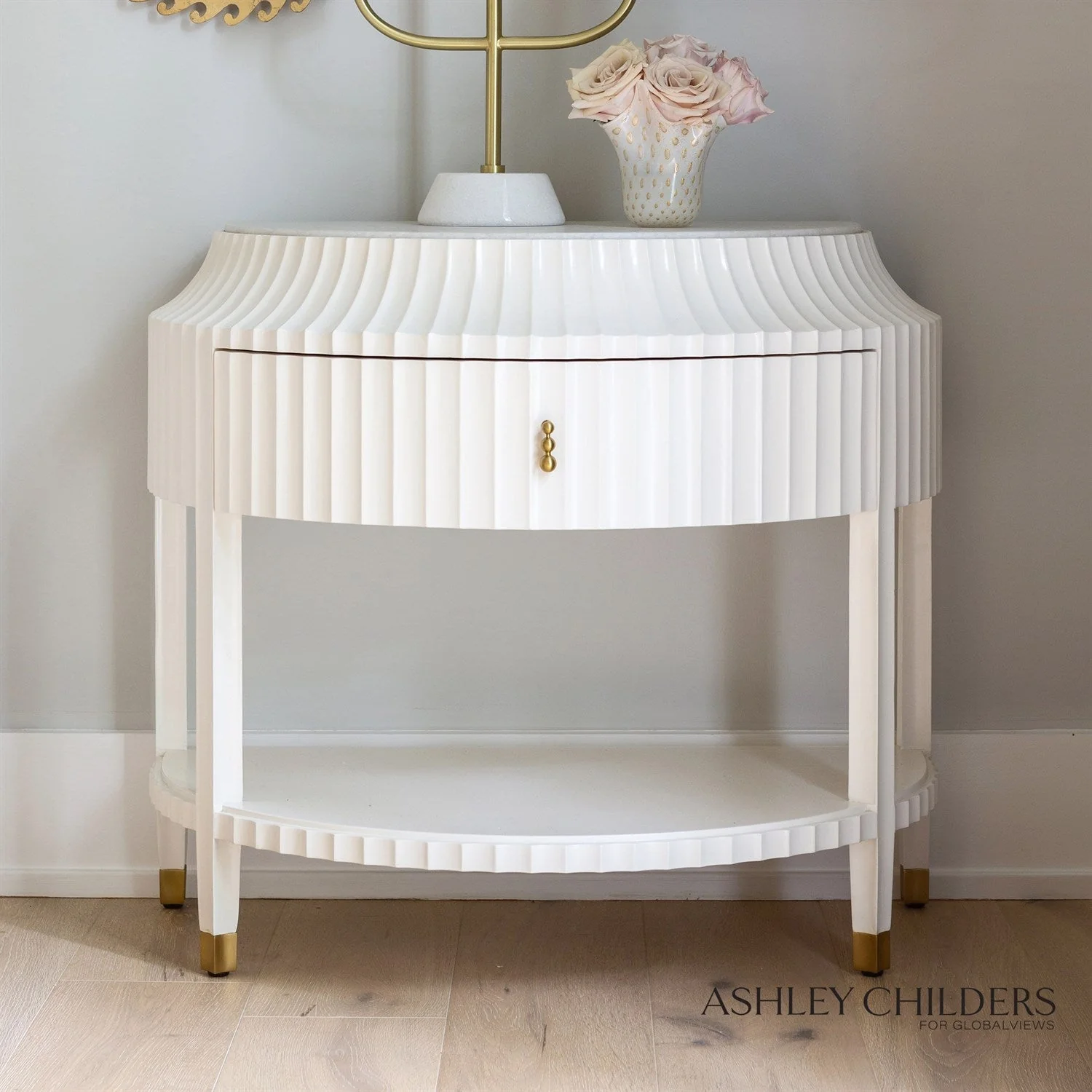 Global Views Fountain Bedside Chest by Ashley Childers - Image 2
