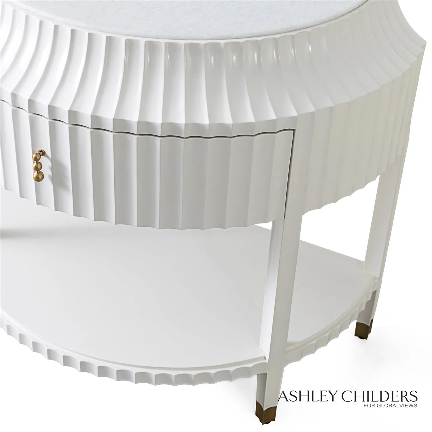 Global Views Fountain Bedside Chest by Ashley Childers - Image 7