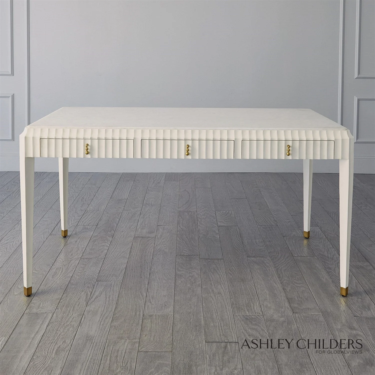 Global Views Fountain Writing Desk by Ashley Childers - Image 4