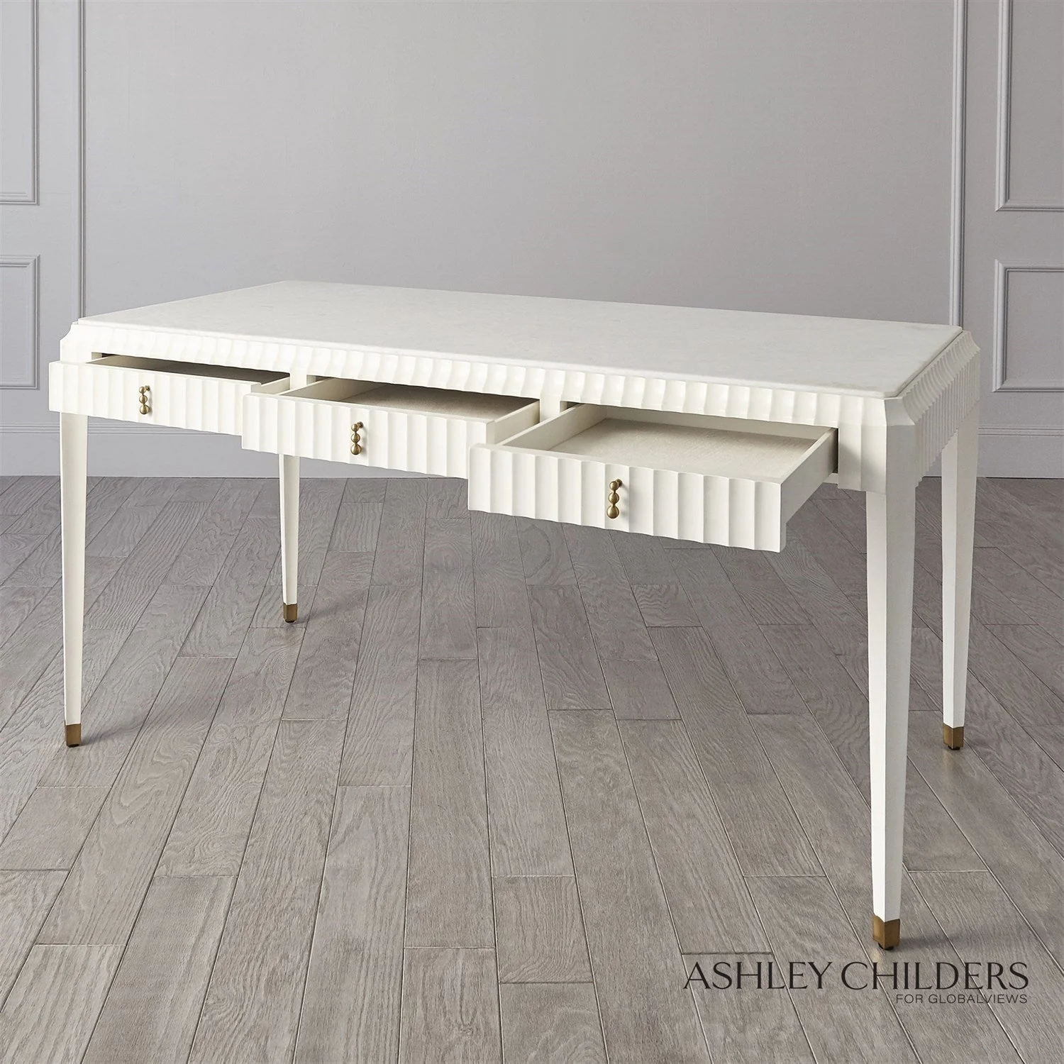 Global Views Fountain Writing Desk by Ashley Childers - Image 5