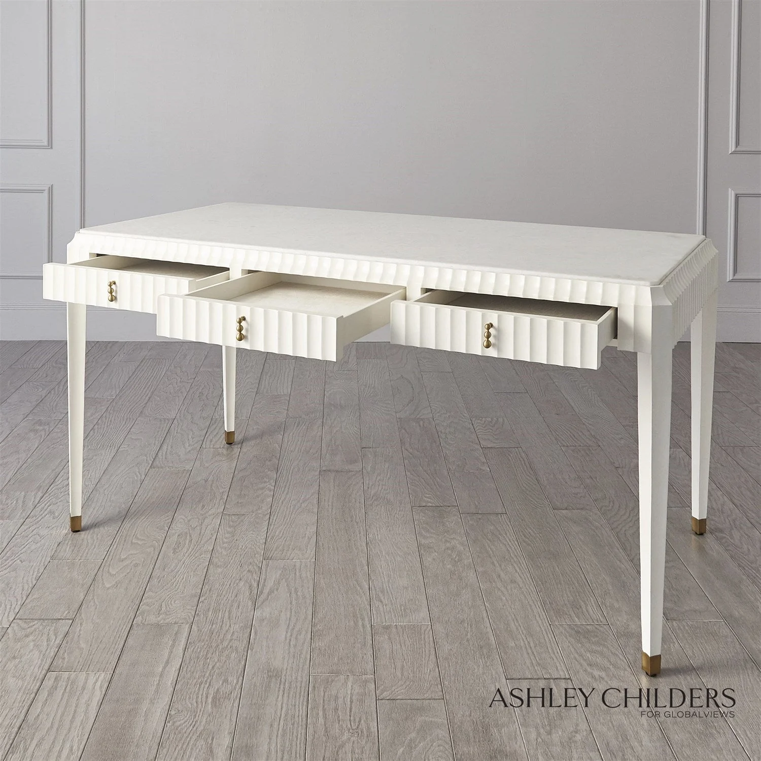 Global Views Fountain Writing Desk by Ashley Childers - Image 6