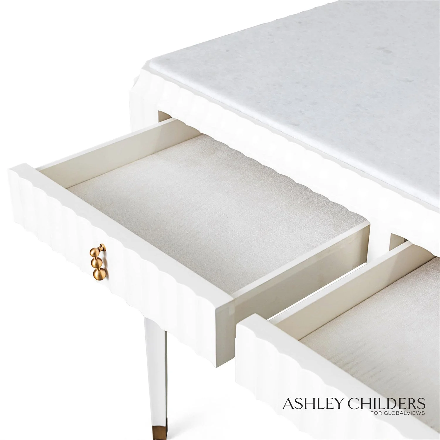 Global Views Fountain Writing Desk by Ashley Childers - Image 9