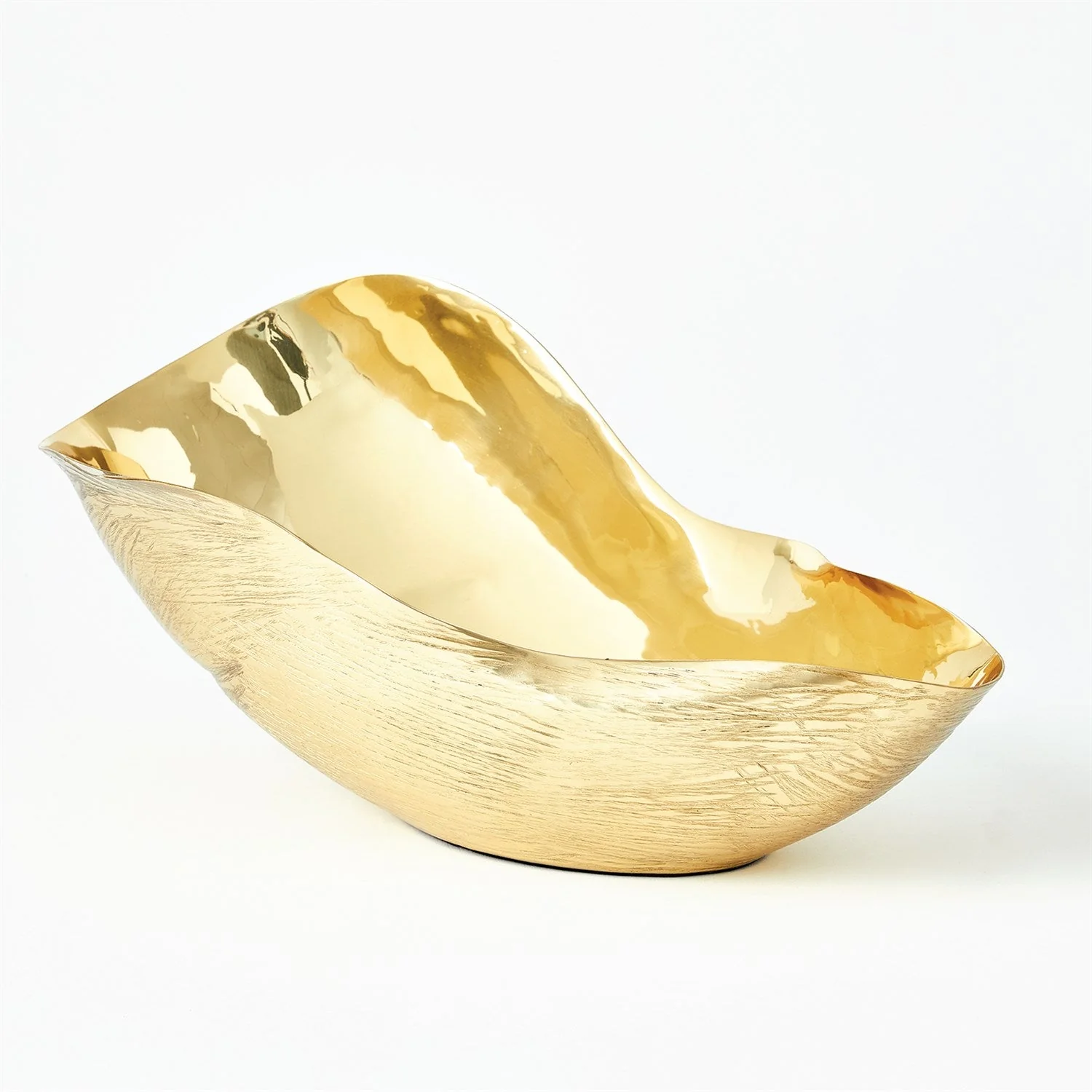 Global Views Free Form Bowl - Brass - Image 3