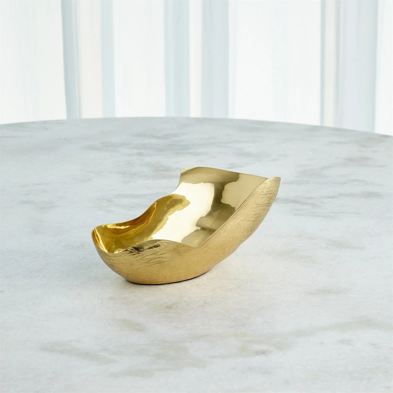 Global Views Free Form Bowl - Brass - Image 7