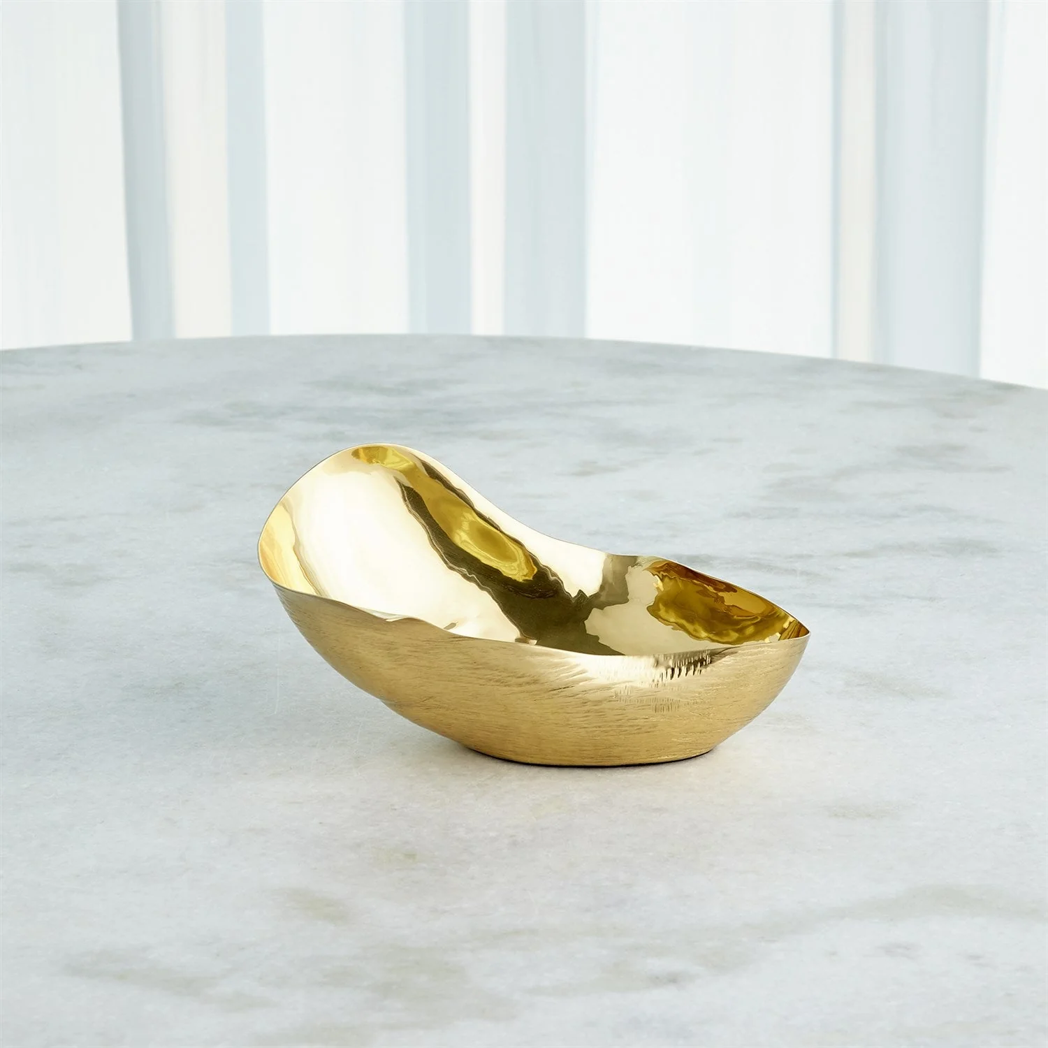 Global Views Free Form Bowl - Brass - Image 8