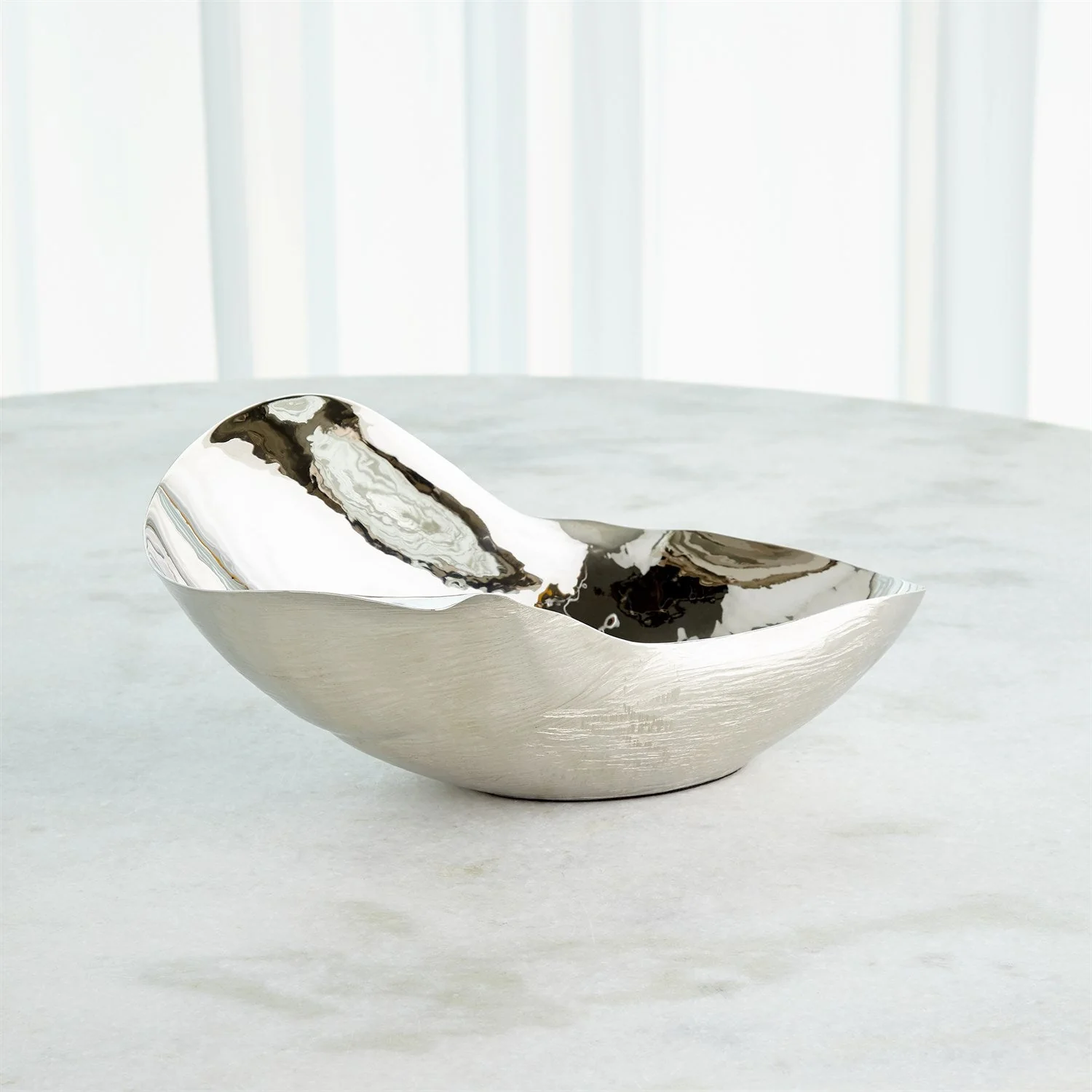 Global Views Free Form Bowl - Nickel - Image 4