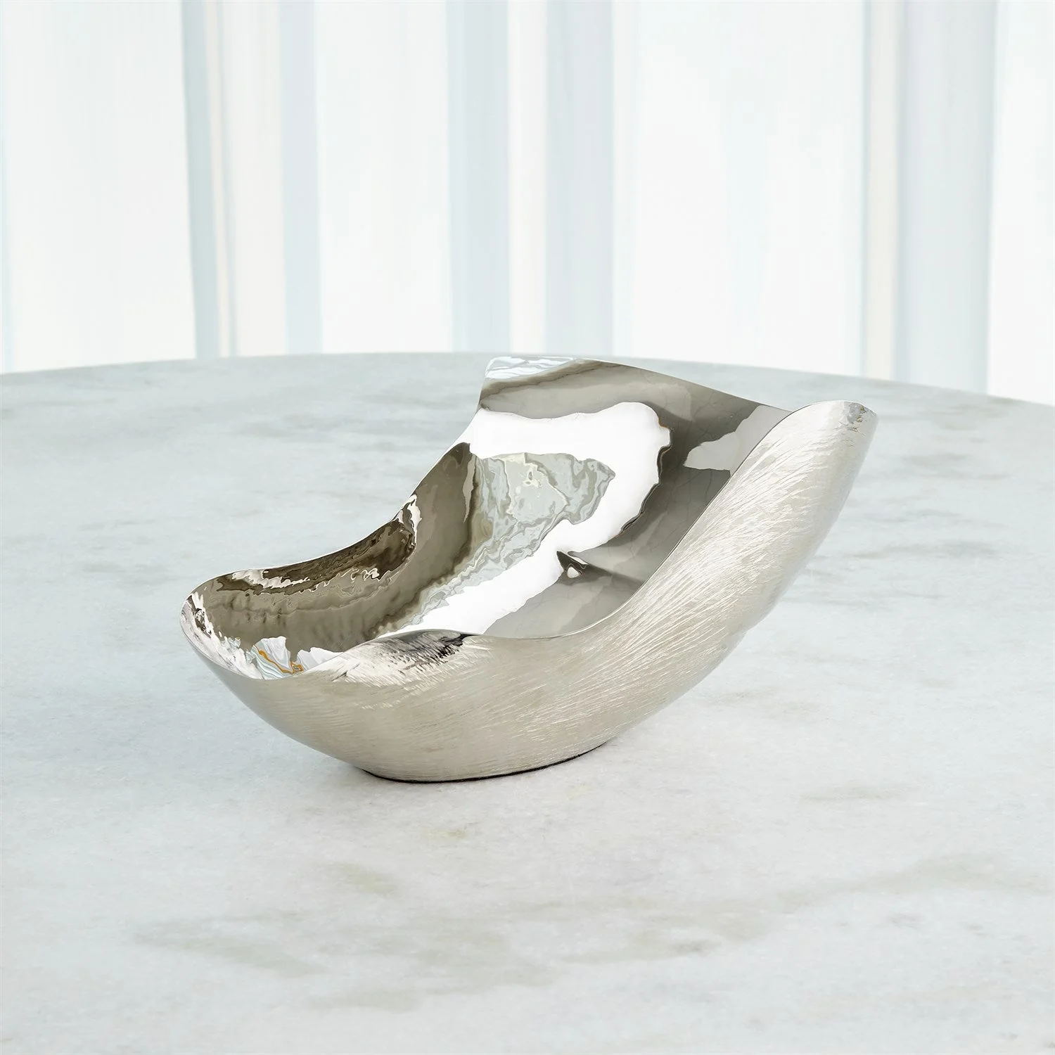 Global Views Free Form Bowl - Nickel - Image 6