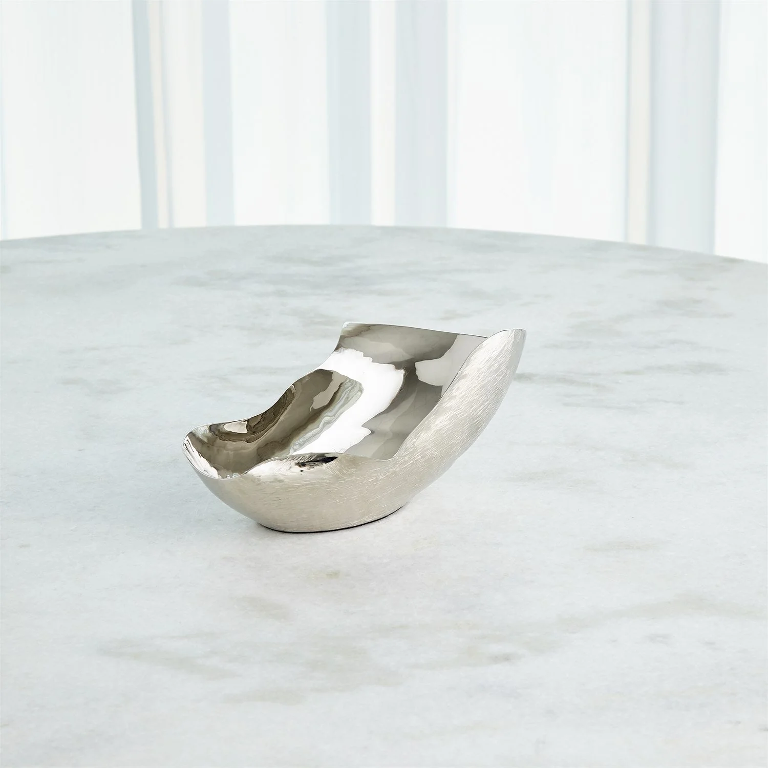 Global Views Free Form Bowl - Nickel - Image 9
