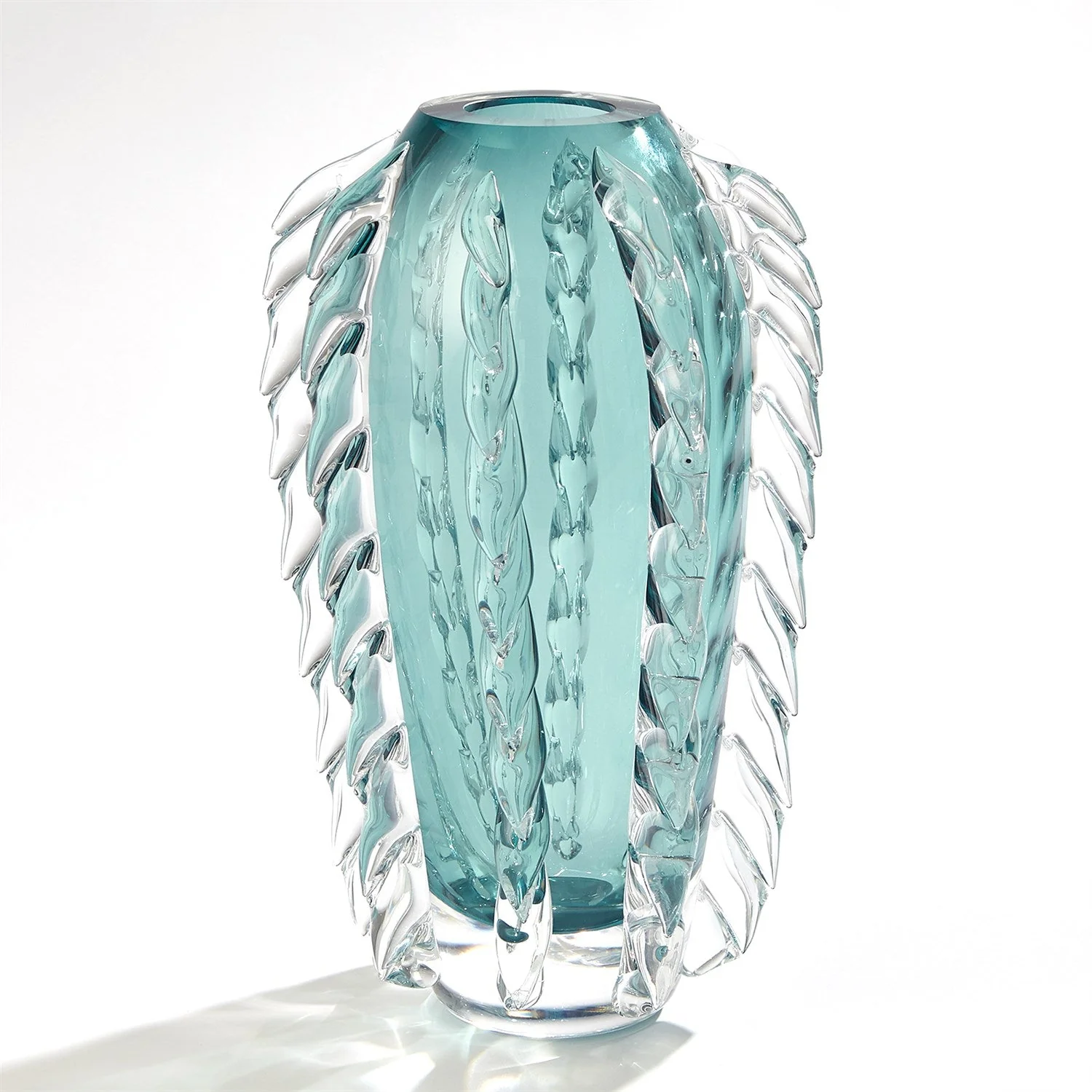 Global Views Fringe Vase - Azure - Image 3