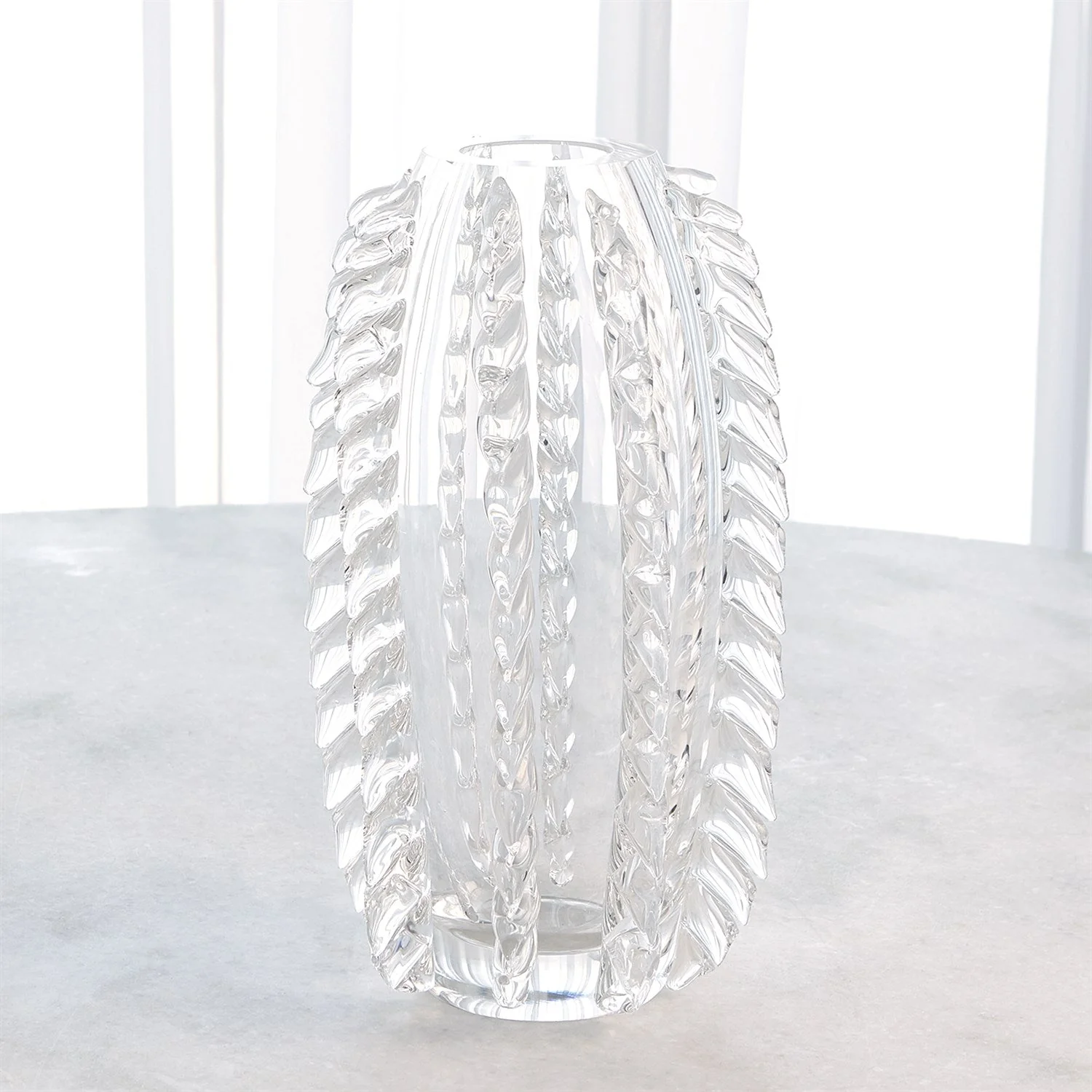 Global Views Fringe Vase - Clear - Image 2