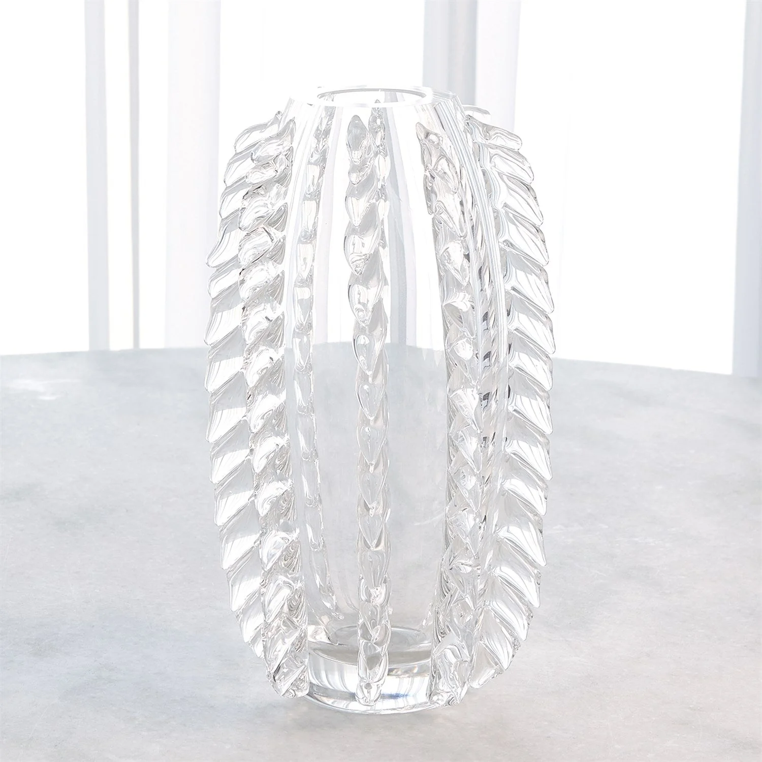 Global Views Fringe Vase - Clear - Image 3