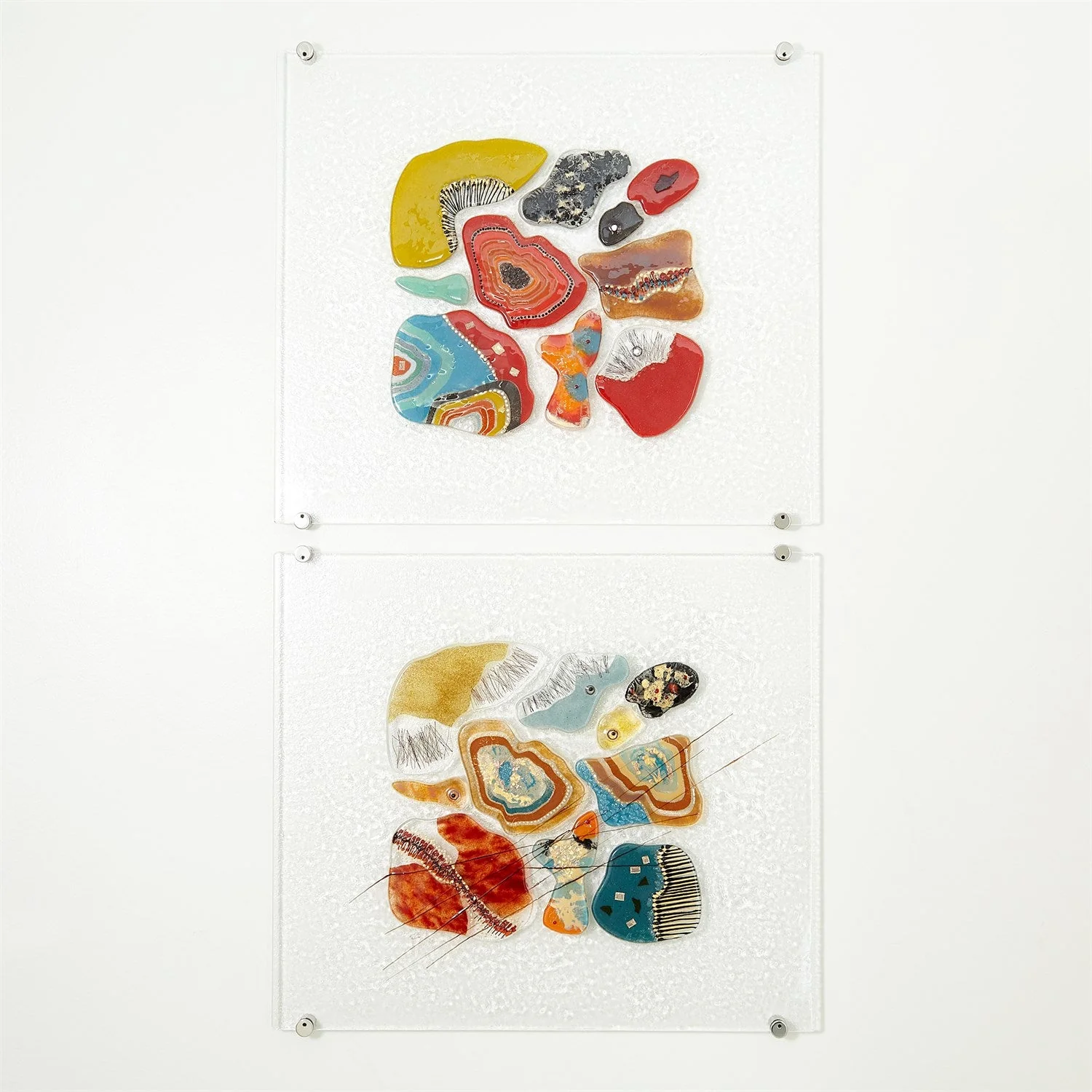Global Views Fused Glass Wall Panel - Warm - Image 3